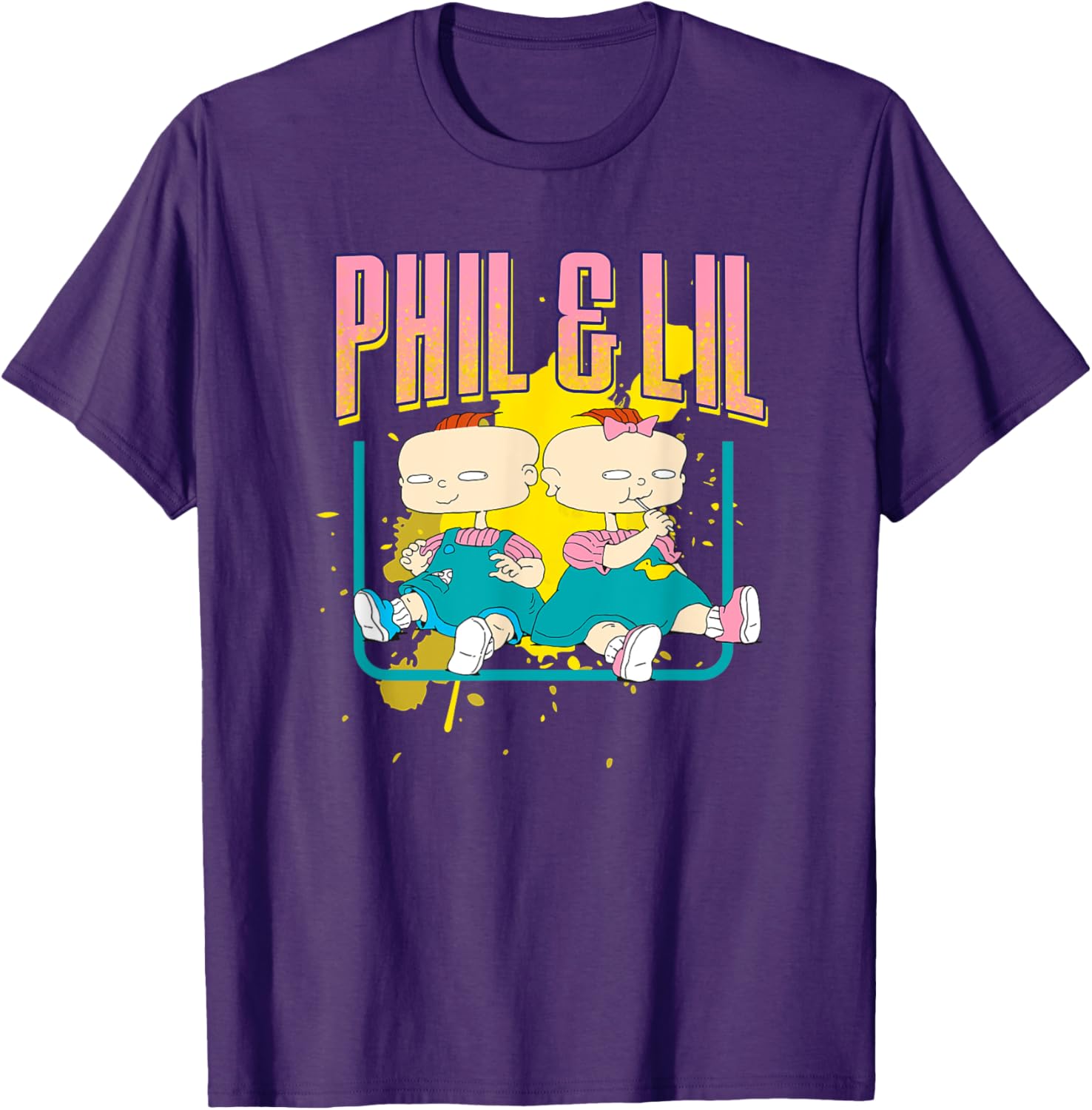 Mademark x Rugrats Phil & Lil DeVille T-Shirt for Trendy Fans - 1