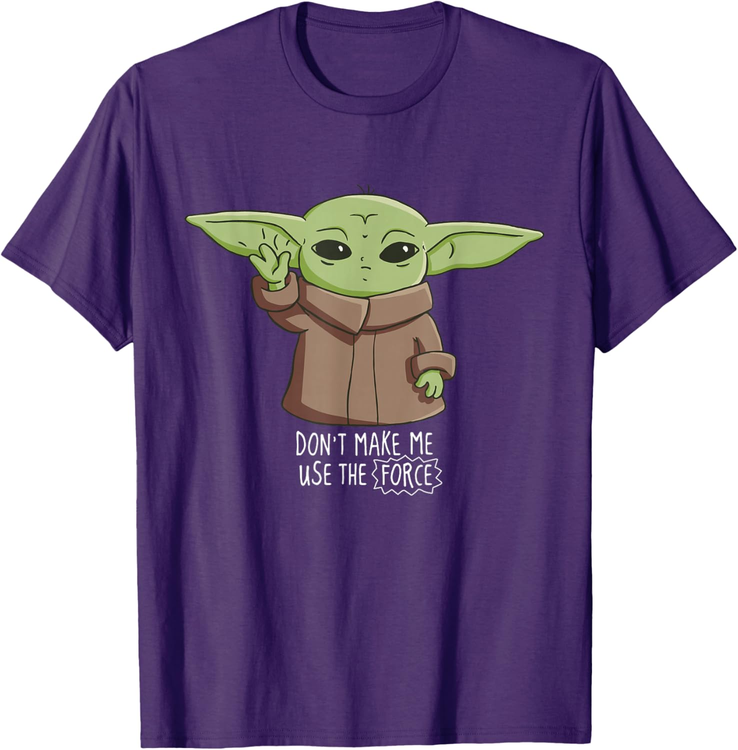 Mandalorian The Child Don't Make Me Use The Force T-Shirt for Fans - 9