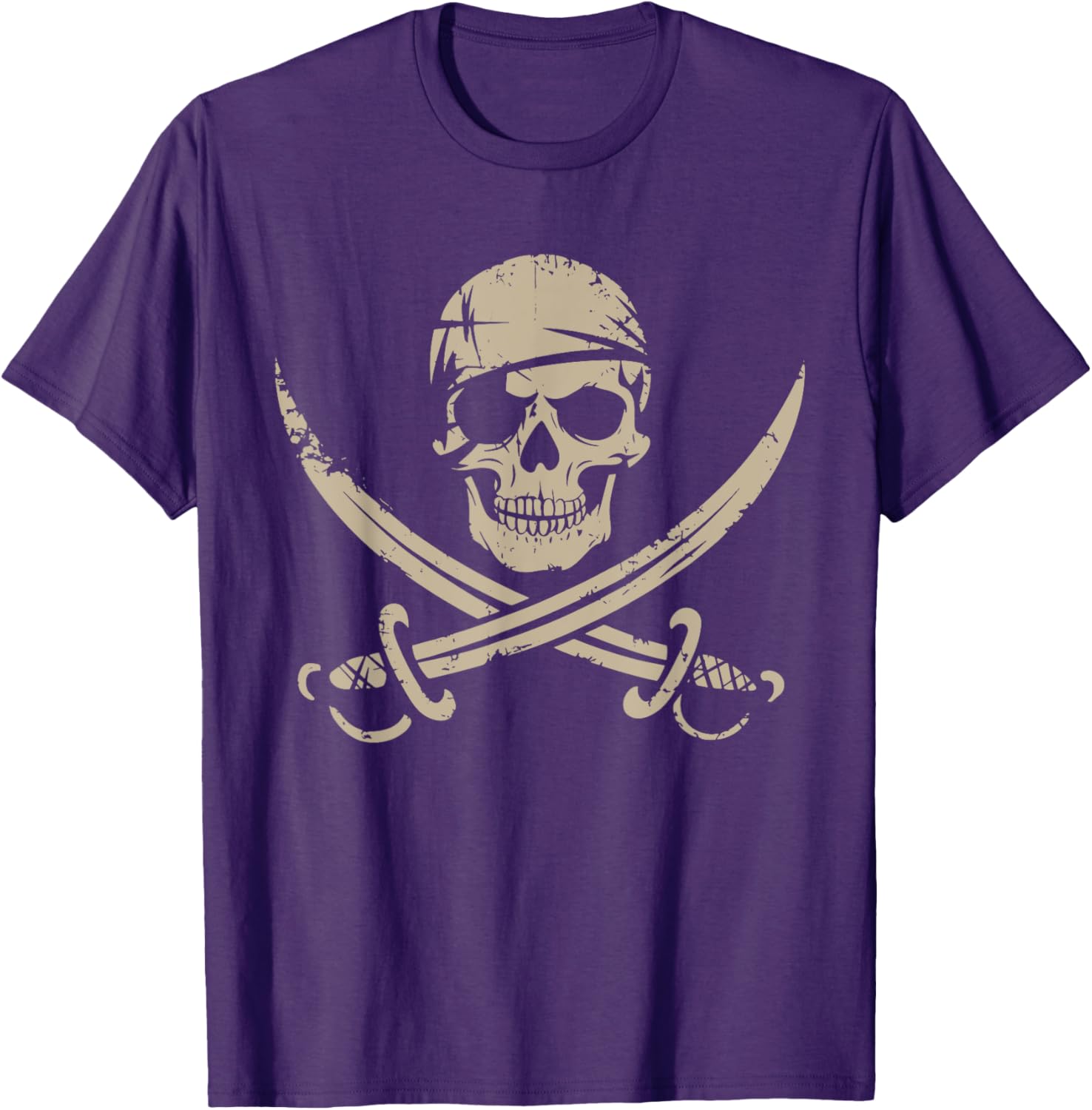 Pirate Skull Crossbones Skeleton Halloween T-Shirt for Boys - 9