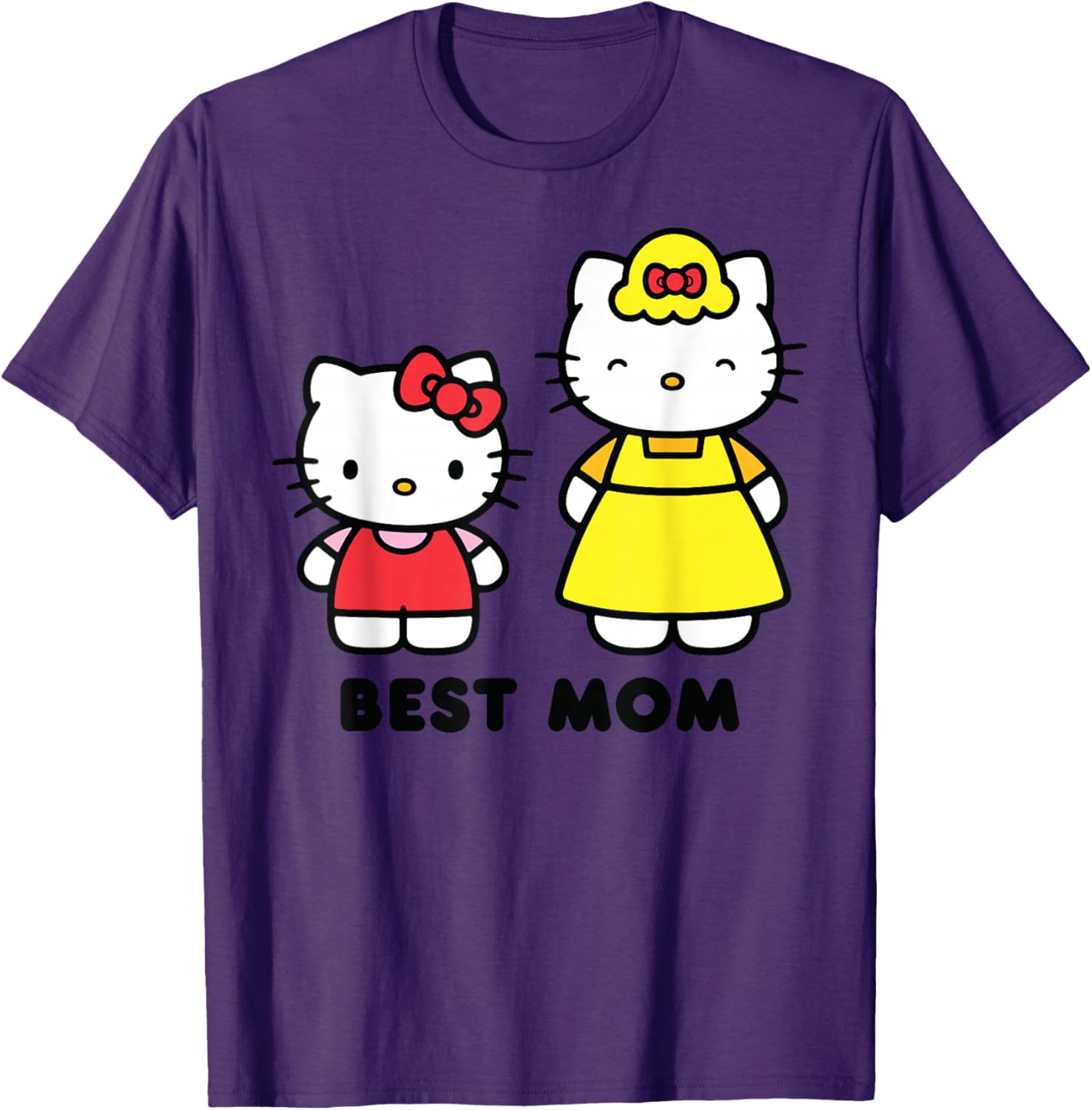 Hello Kitty Best Mom Mother's Day T-Shirt for Loving Moms and Gifts - 20