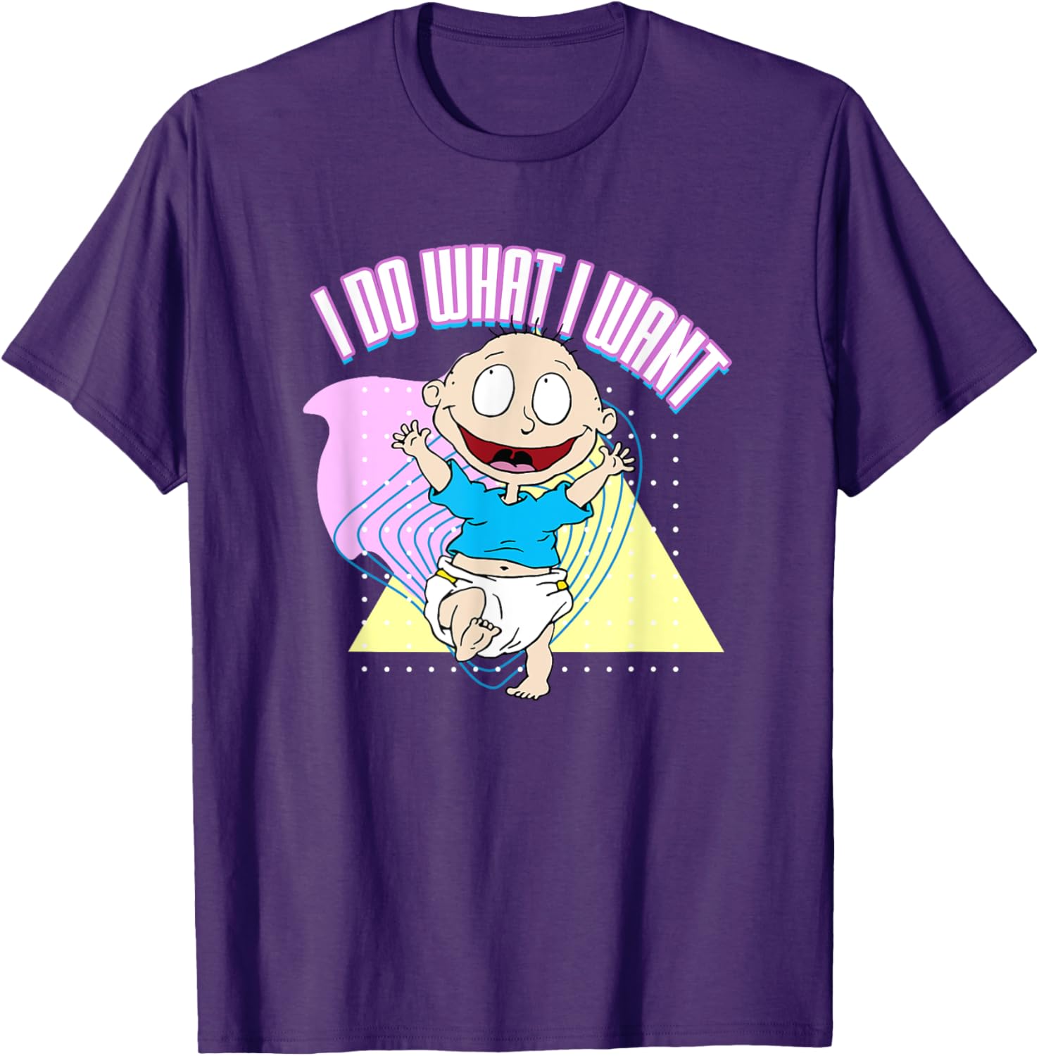 Mademark Rugrats Tommy I Do What I Want T-Shirt for Fun Fashion Fans - 2