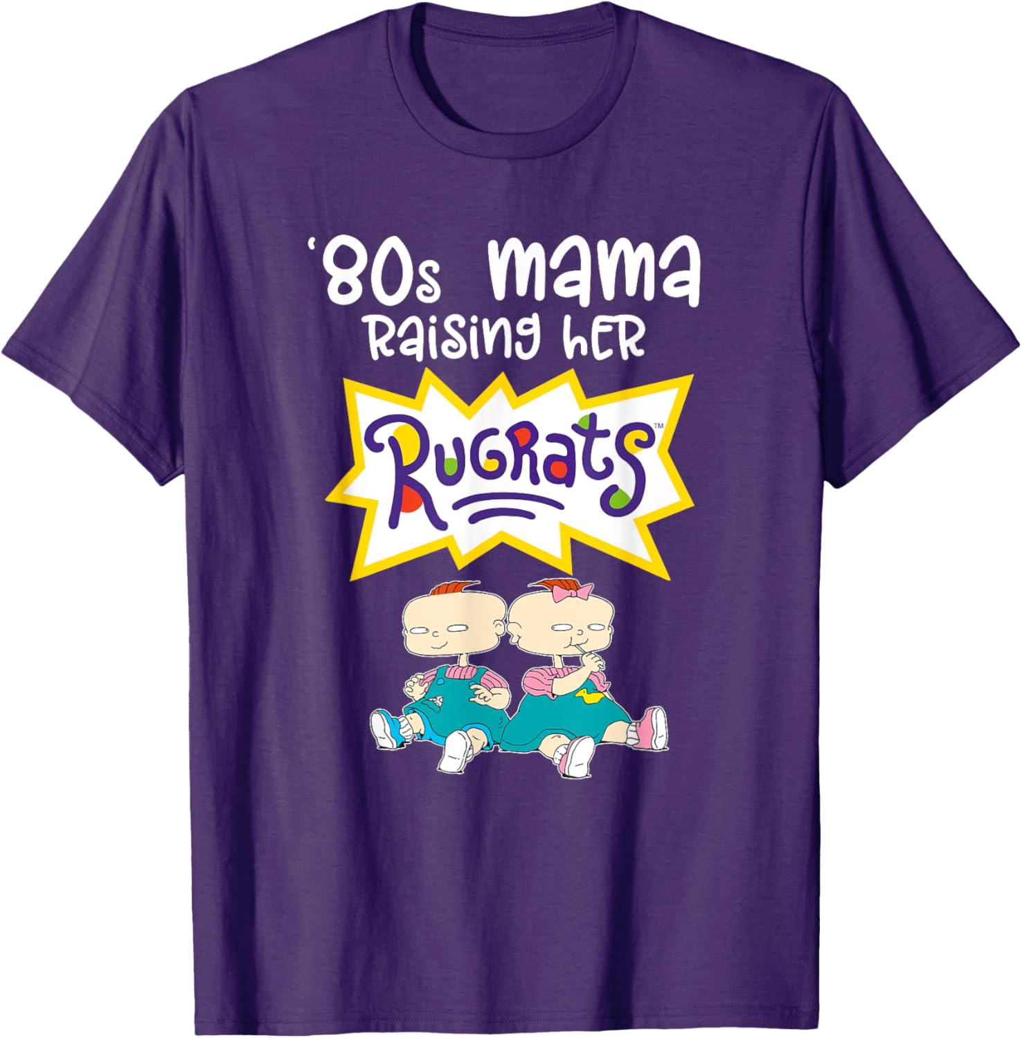Mademark Rugrats Phil & Lil T-Shirt for 80s Mama Style and Fun - 5