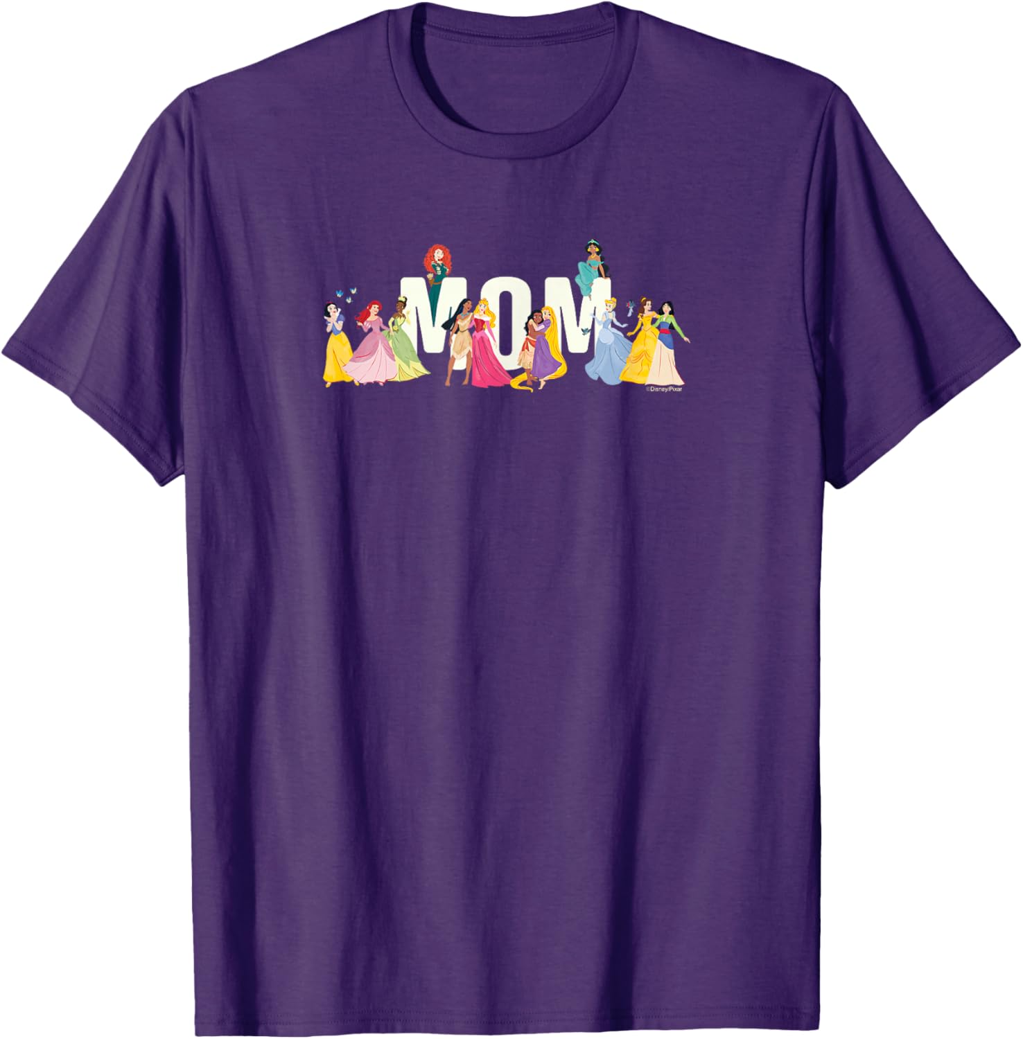 Disney Princess Squad Mom T-Shirt for Family Vacation Reunion Fun - 5