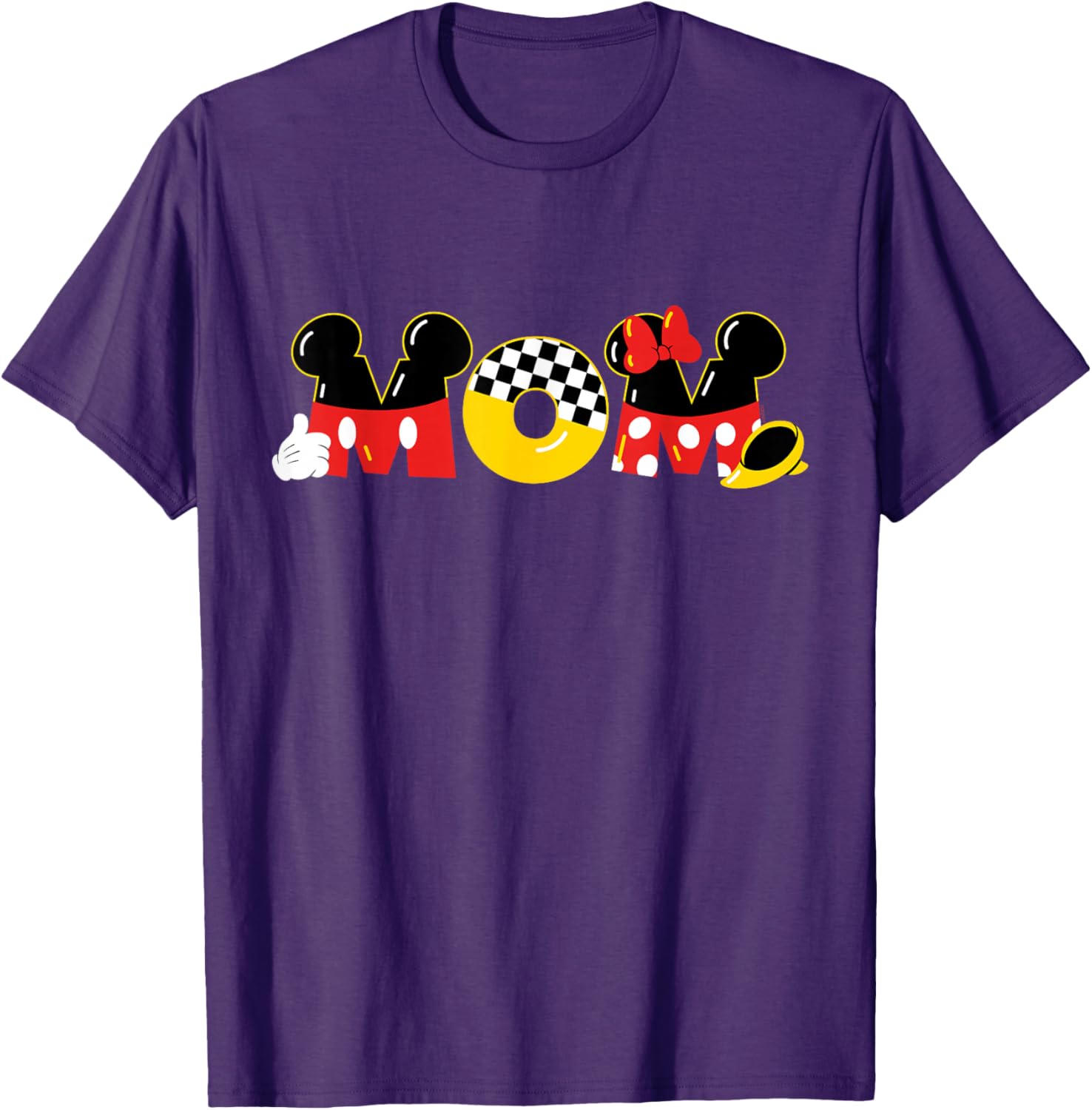 Disney Mickey Minnie Mouse Mom Mother's Day Birthday T-Shirt Gift - 19