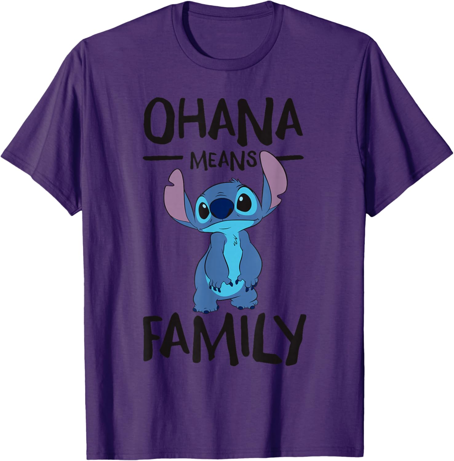 Lilo & Stitch Ohana Family T-Shirt for Fun Casual Wear - 5
