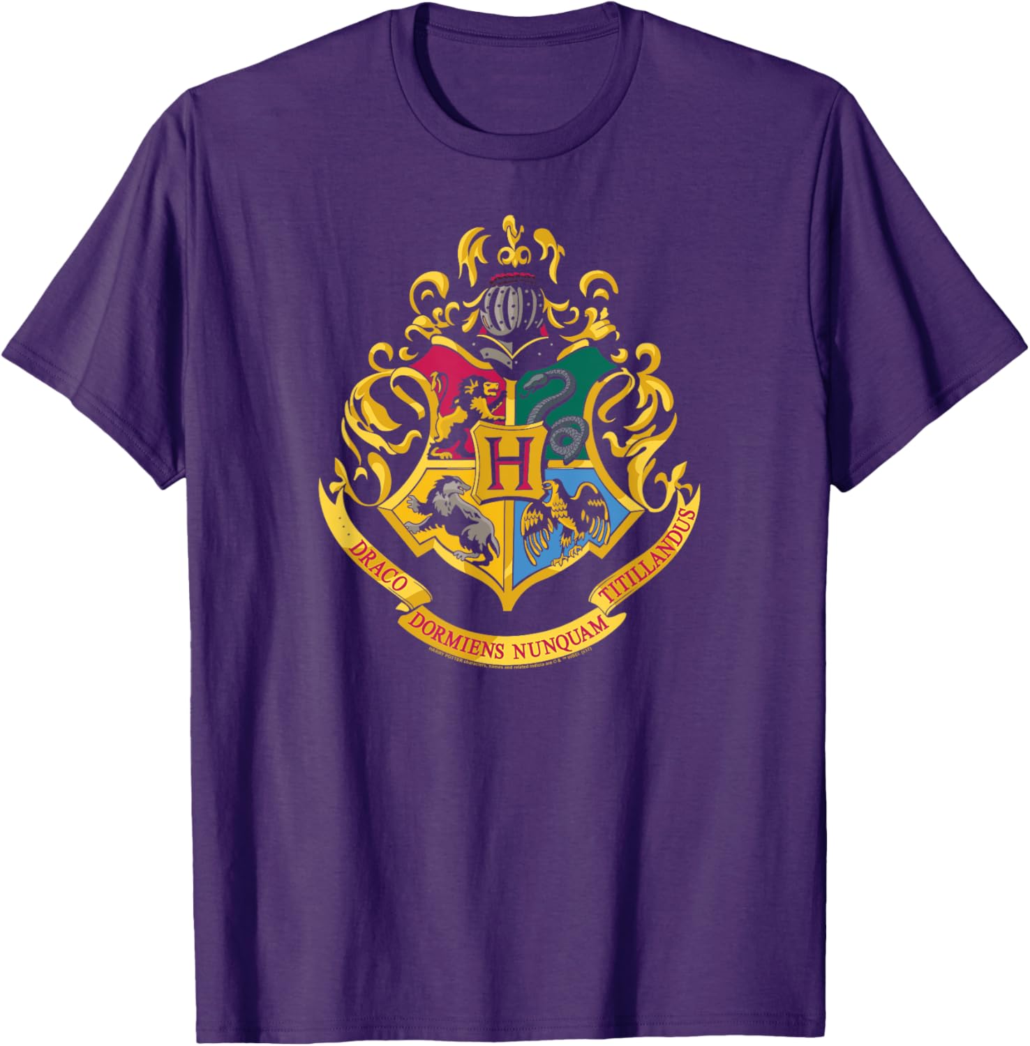 Harry Potter Hogwarts Crest T-Shirt for Fans of Magical Adventures - 7