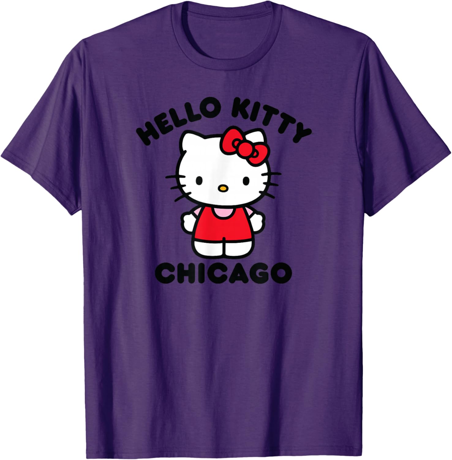 Hello Kitty Chicago T-Shirt for Fans of Cute Fashion and Fun Style - 16