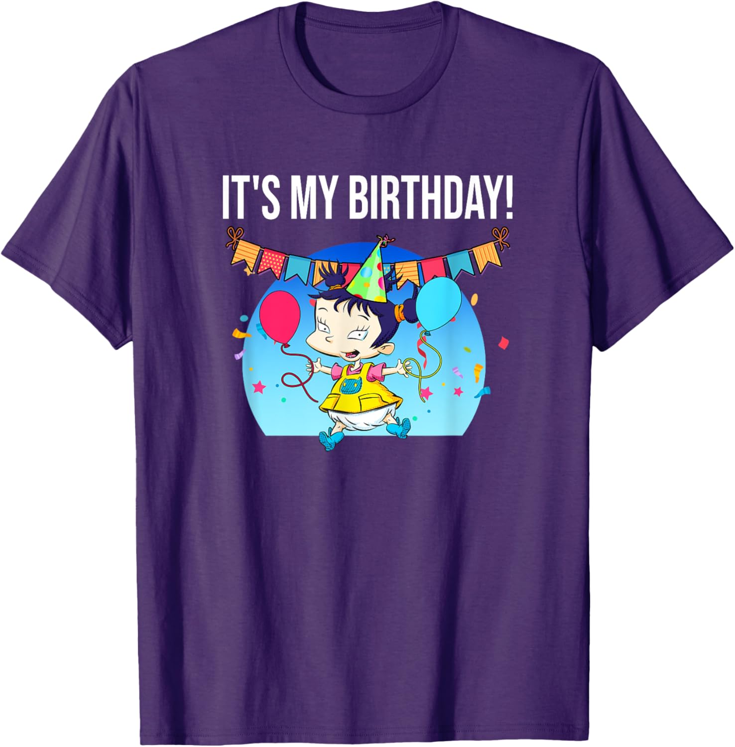 Mademark x Rugrats Kimi Finster Birthday T-Shirt for Kids and Adults - 5