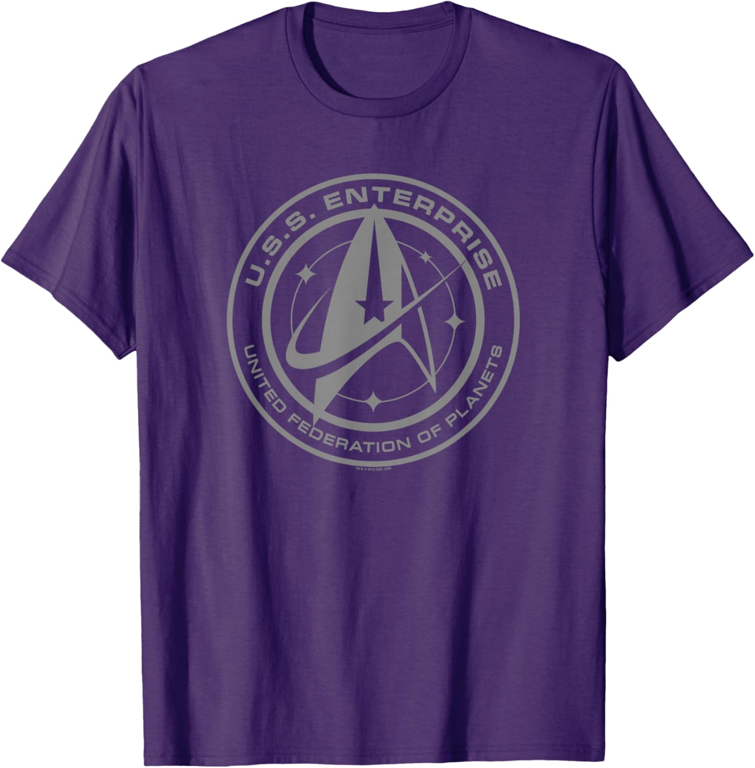 Star Trek Discovery Enterprise Crest T-Shirt for Fans and Collectors - 5