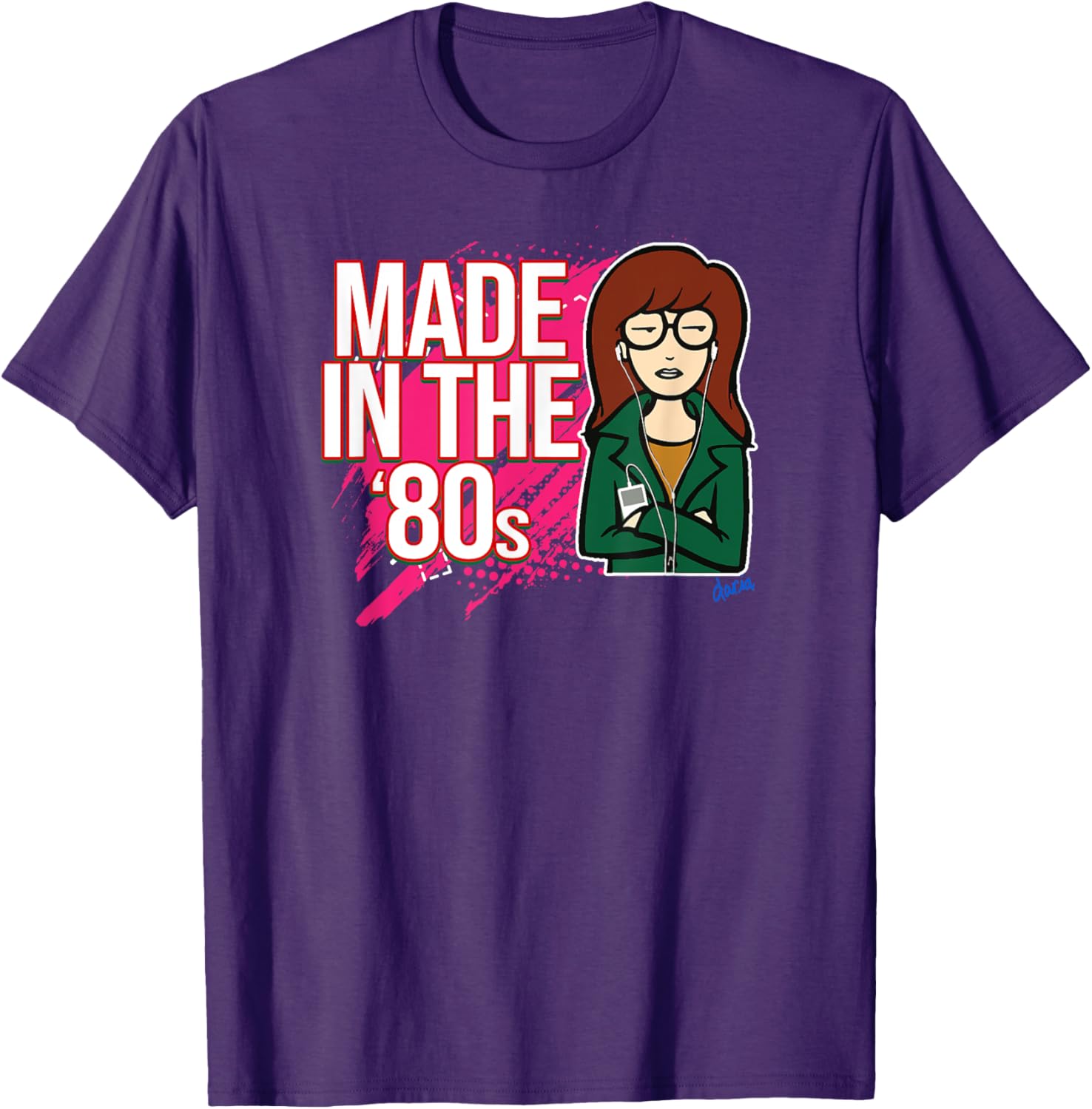 Mademark x Daria Retro 80s T-Shirt for Vintage Style Enthusiasts - 11