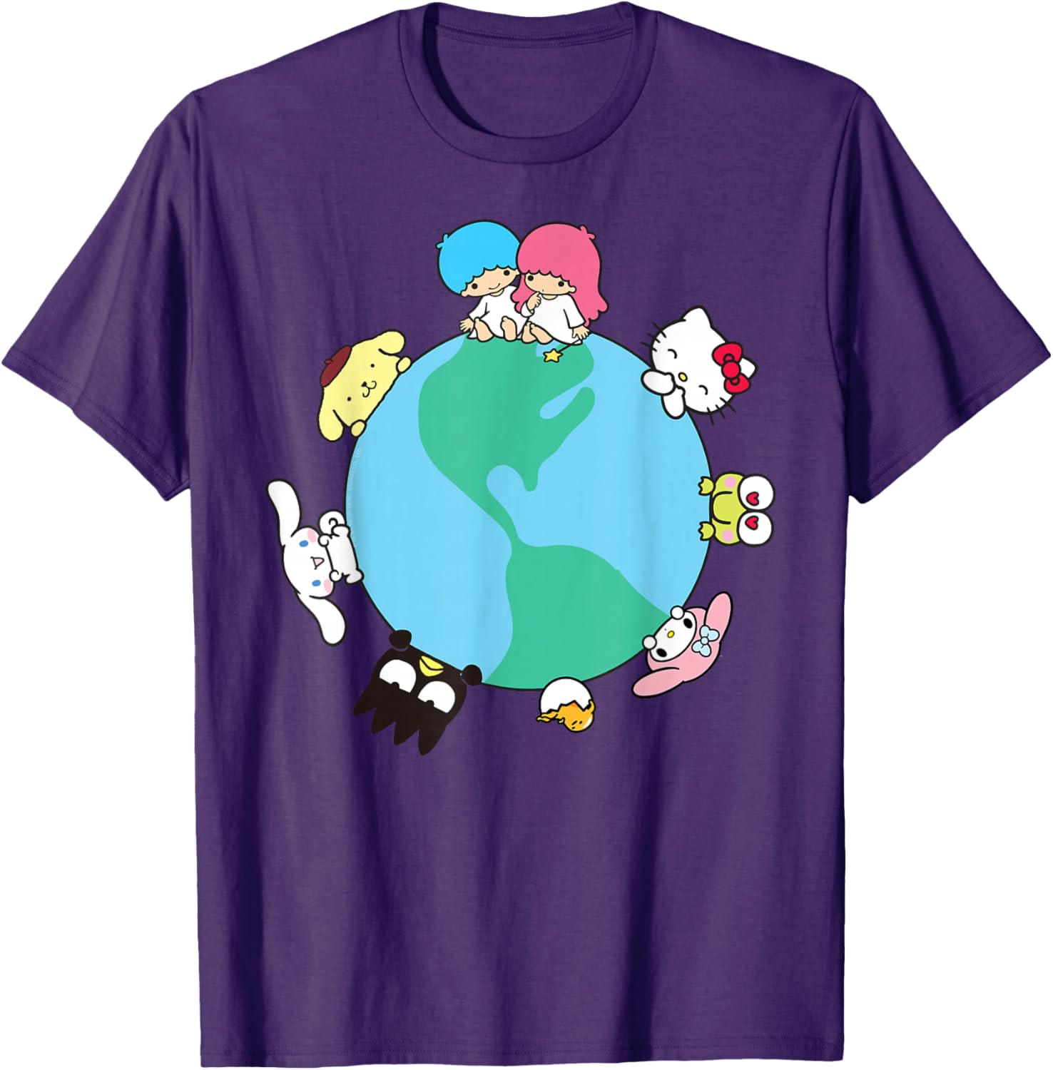 Hello Kitty and Friends Sanrio Earth T-Shirt for Fun and Fashion Lovers - 17