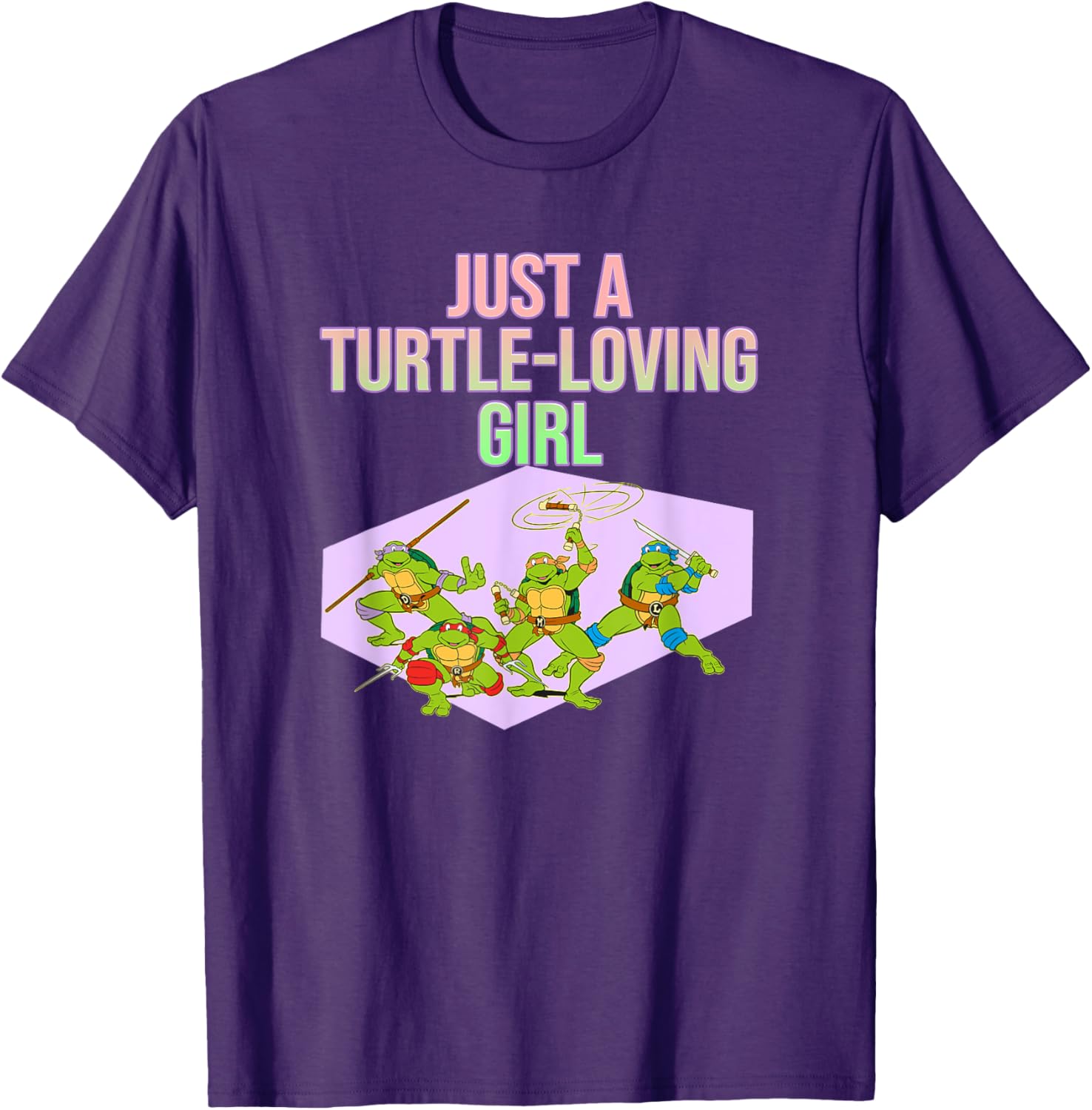 Mademark Teenage Mutant Ninja Turtles Turtle-Loving Girl T-Shirt - 16
