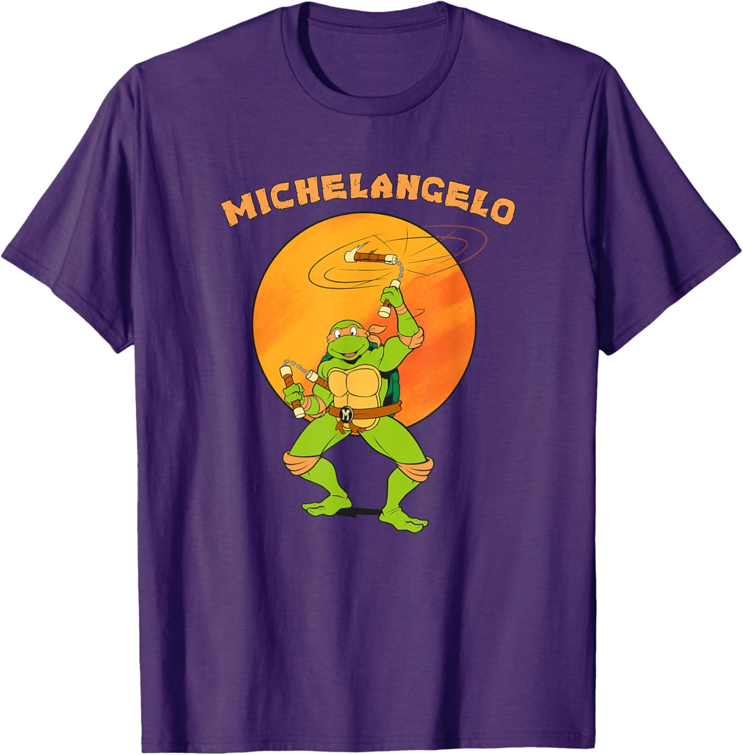 Mademark Teenage Mutant Ninja Turtles Michelangelo Standing Tall T-Shirt - 2