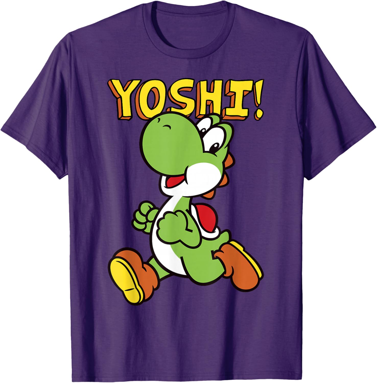 Super Mario Yoshi Intro Jump Graphic T-Shirt for Fans of All Ages - 8