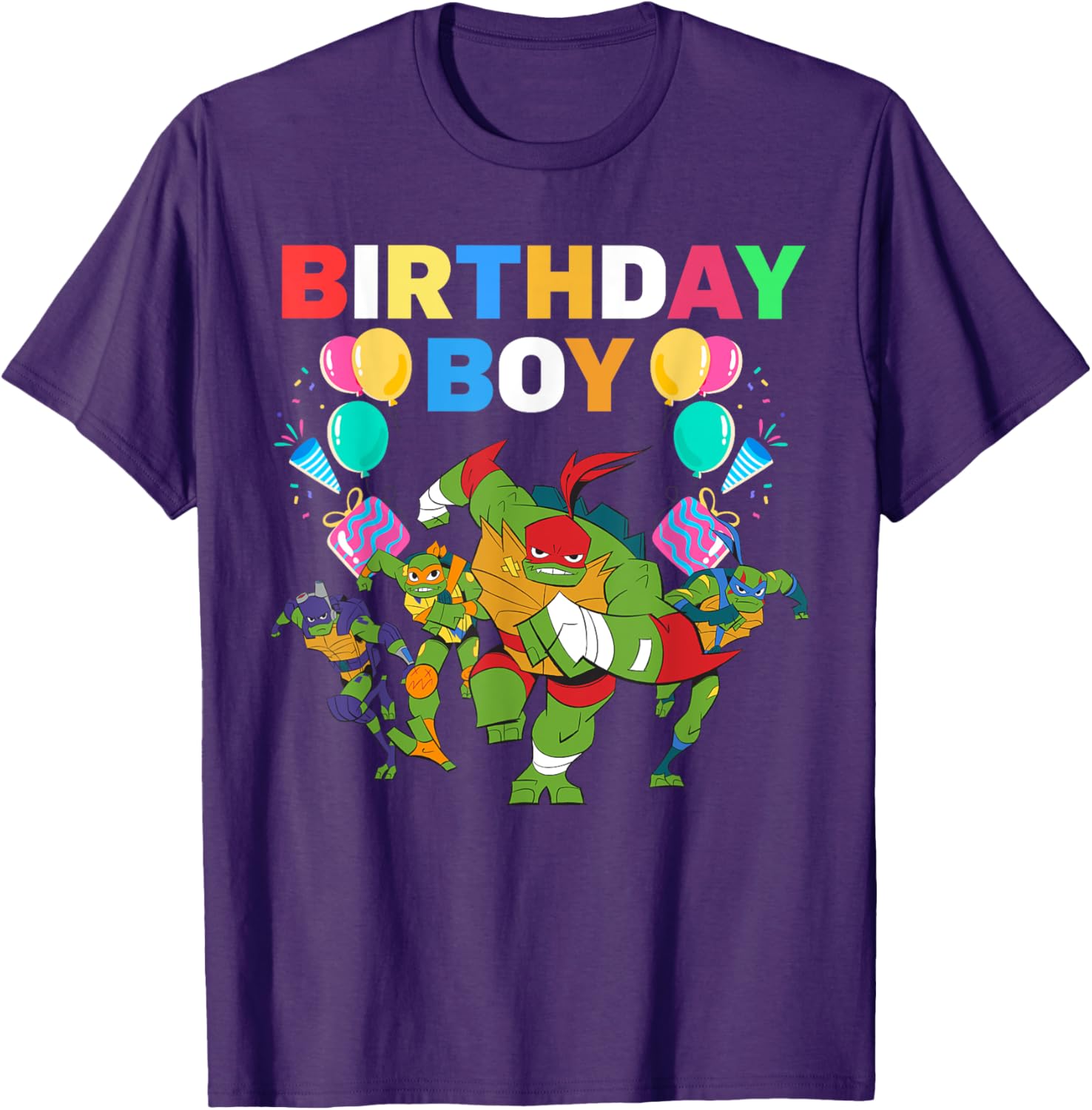 Teenage Mutant Ninja Turtles Birthday Boy T-Shirt Gift for Fans - 15