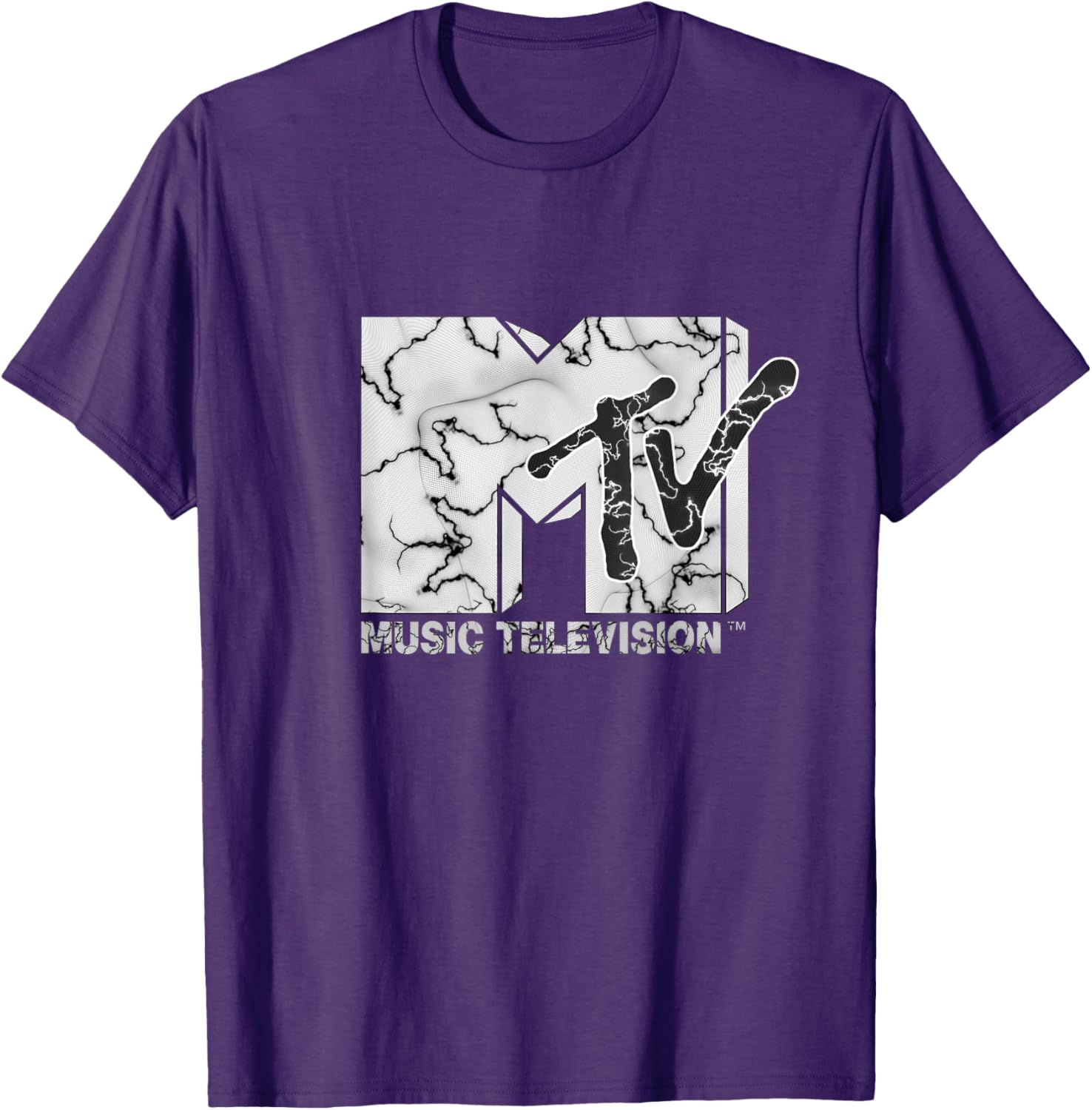 Mademark x MTV Electric Flashes Good Vibes T-Shirt for Trendy Style - 4