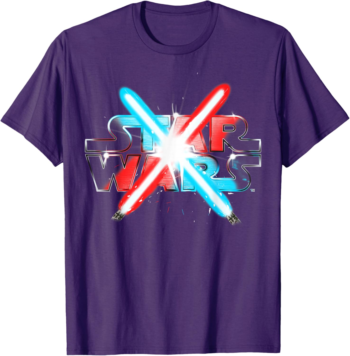 Star Wars Dueling Lightsabers T-Shirt for Fans and Collectors - 6