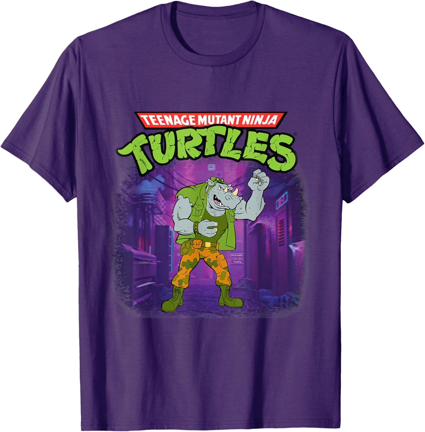 Mademark TMNT Rocksteady Rhino T-Shirt for Teenage Mutant Ninja Turtles Fans - 6