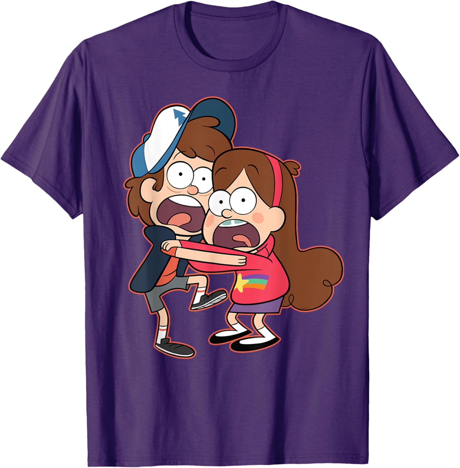 Disney Gravity Falls Dipper and Mabel Pines T-Shirt for Fans - 4