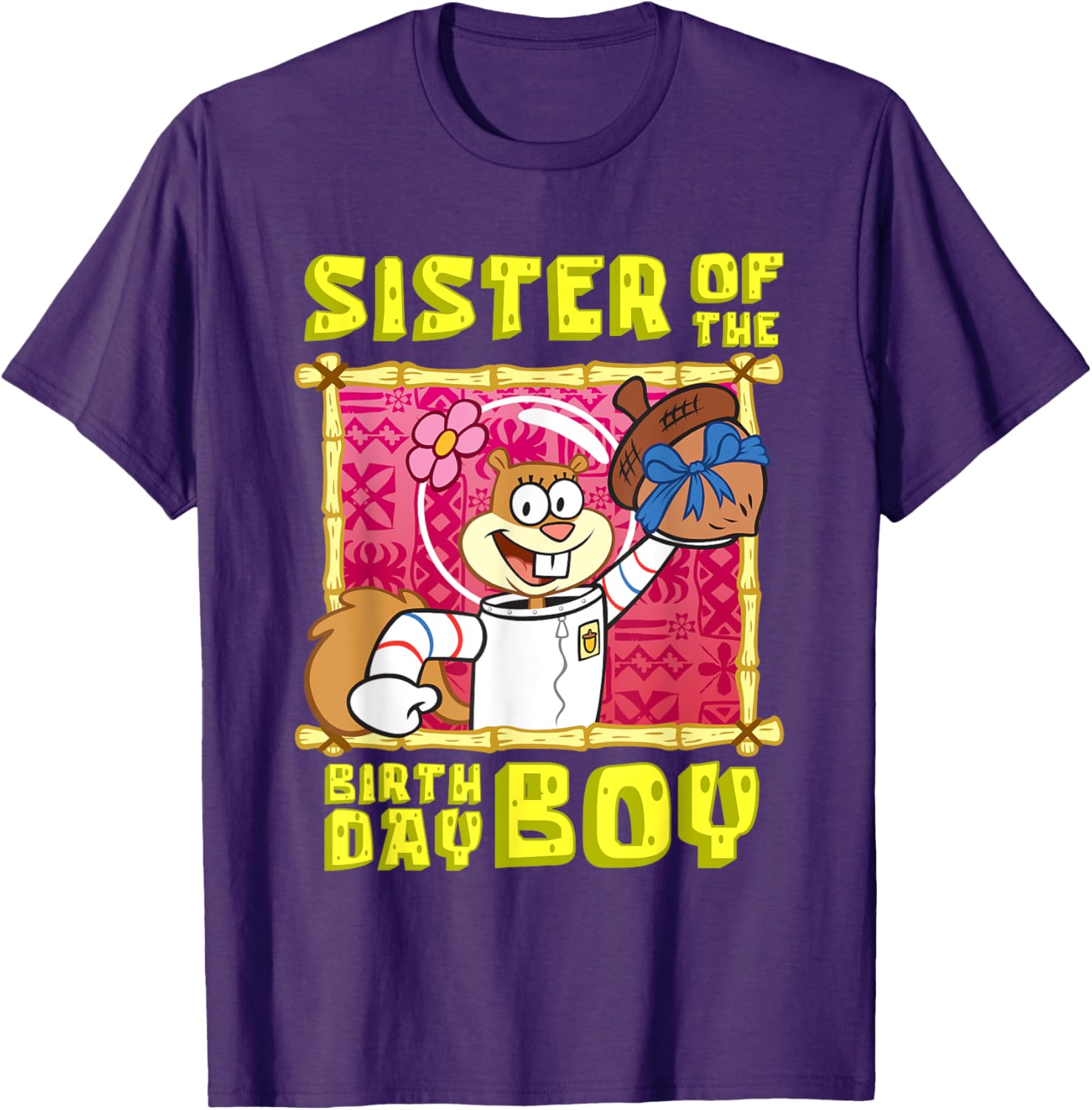 Mademark SpongeBob Sister Birthday Gift T-Shirt for Girls Fun Design - 10