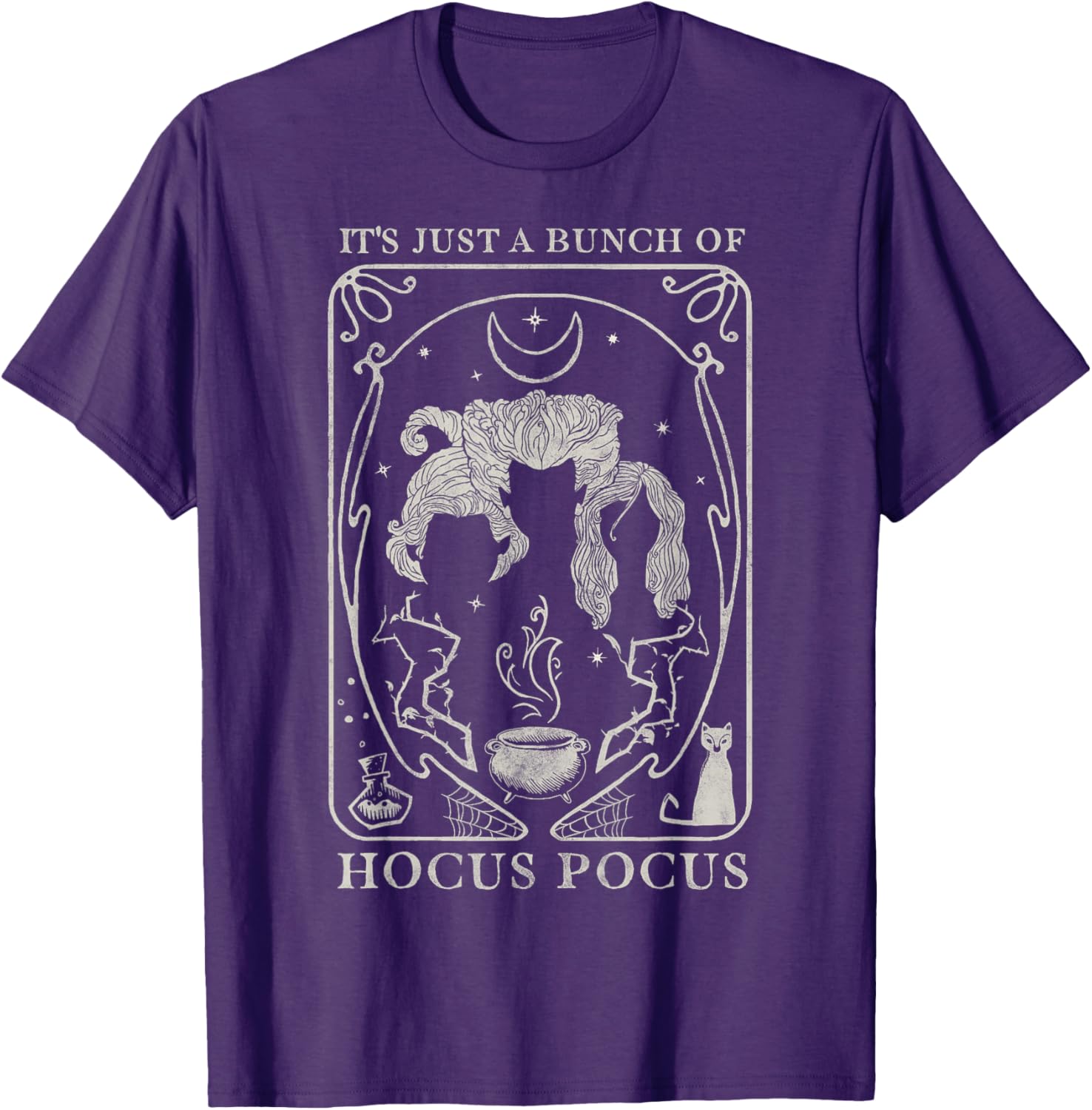 Disney Hocus Pocus Tarot Card T-Shirt for Fun and Stylish Fans - 10