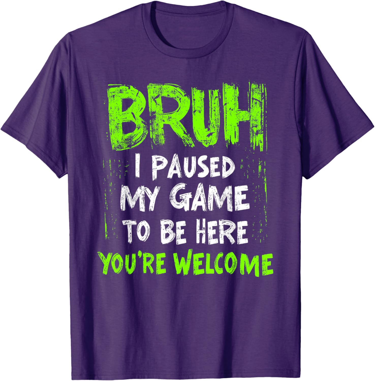 Funny Gamer T-Shirt for Teen Boys I Paused My Game Cool Video Game Tee - 21