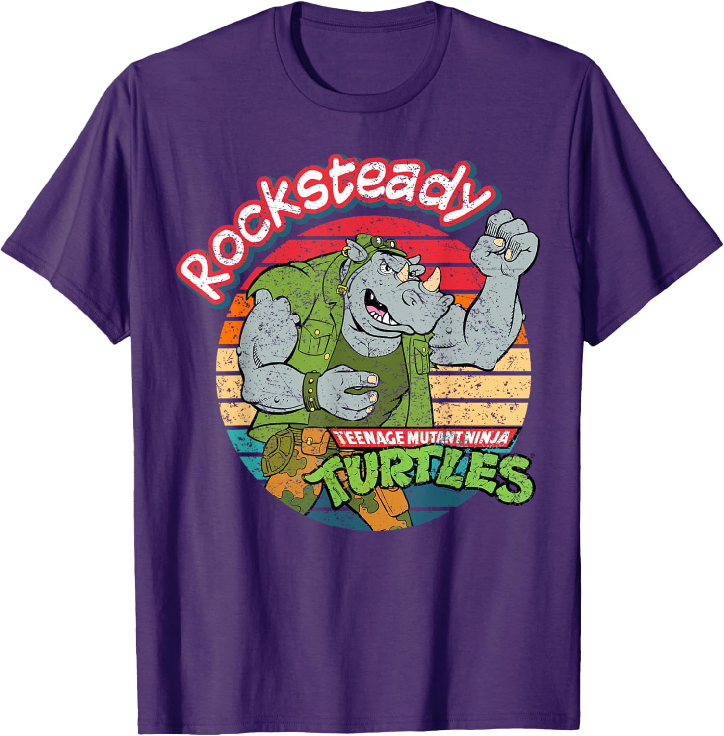 Mademark TMNT Rocksteady Ready For Action T-Shirt for Fans and Collectors - 8