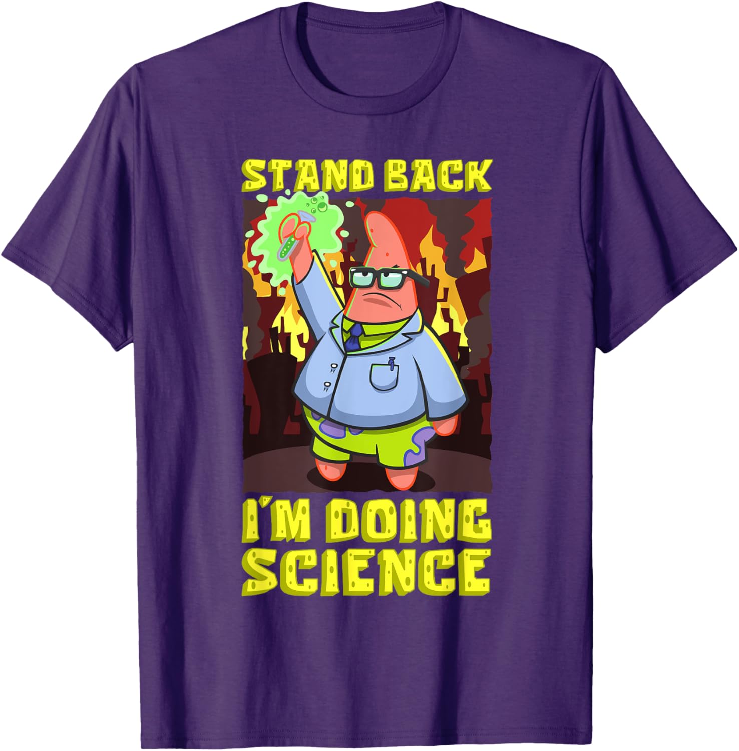 Mademark x SpongeBob SquarePants Science Experiment T-Shirt for Kids - 4