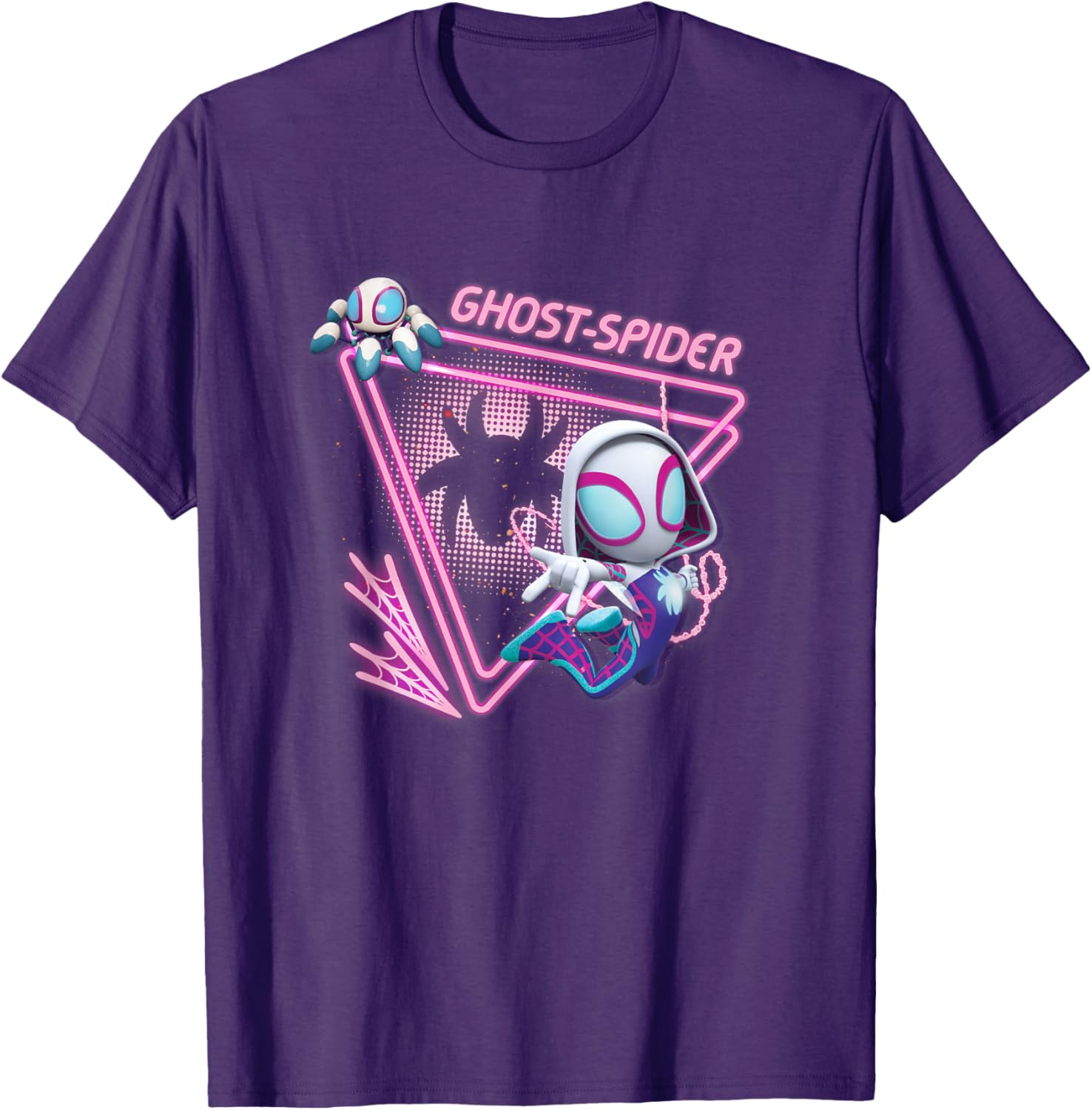 Ghost-Spider Hologram T-Shirt for Kids - Marvel Spidey Fun & Style - 2