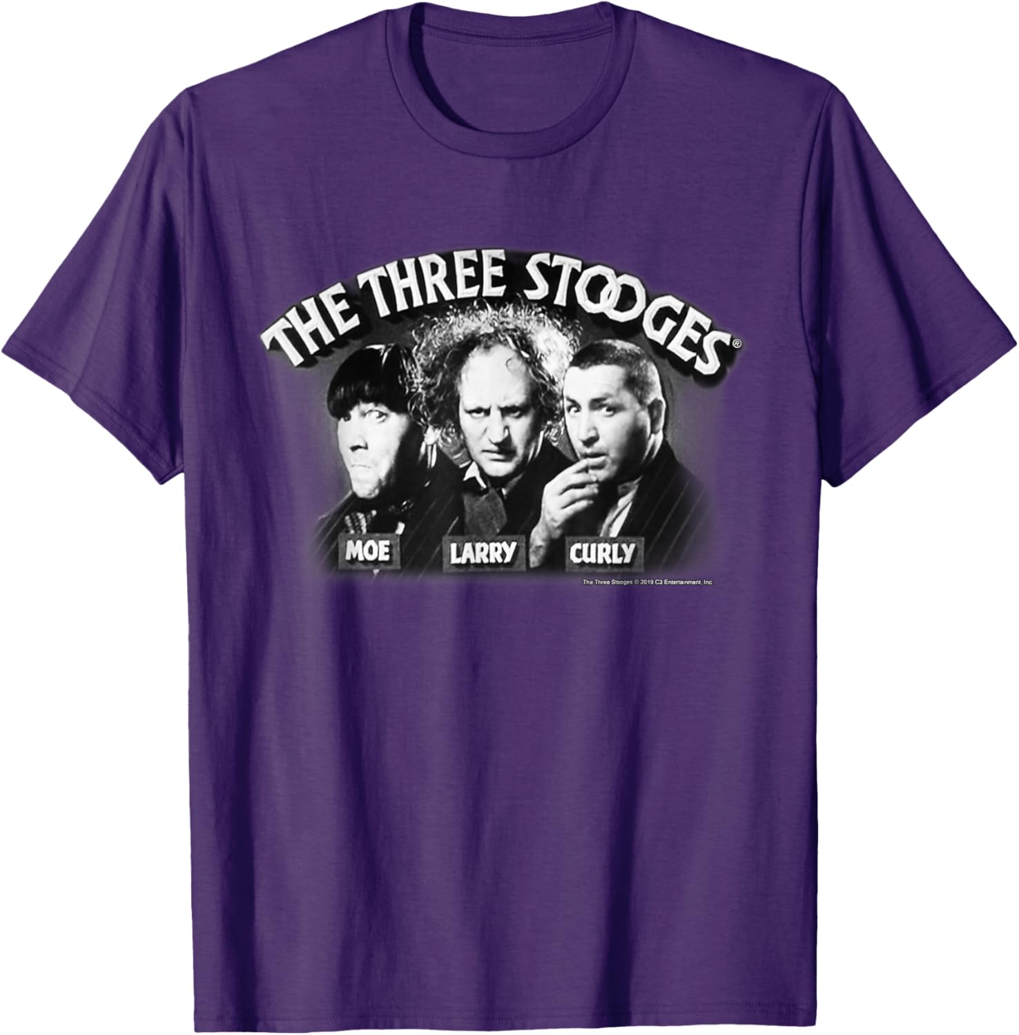 TTS The Three Stooges Opening Credits Logo T-Shirt for Fans and Collectors - 9