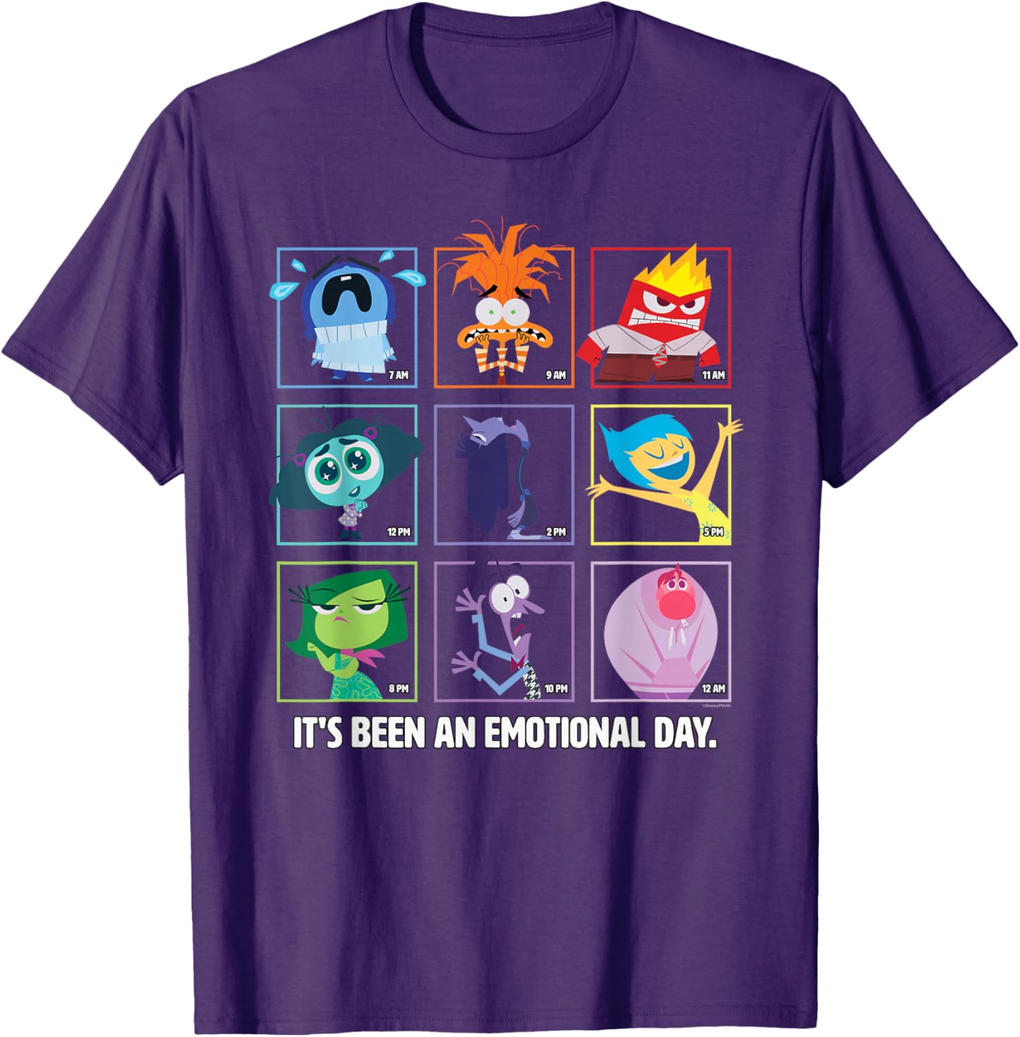 Inside Out 2 Emotions T-Shirt for Disney Fans - Fun & Stylish Apparel - 27