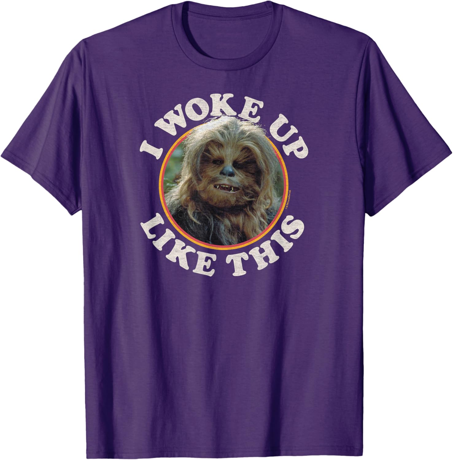 Star Wars Chewbacca Woke Up Like This T-Shirt for Fans and Collectors - 3