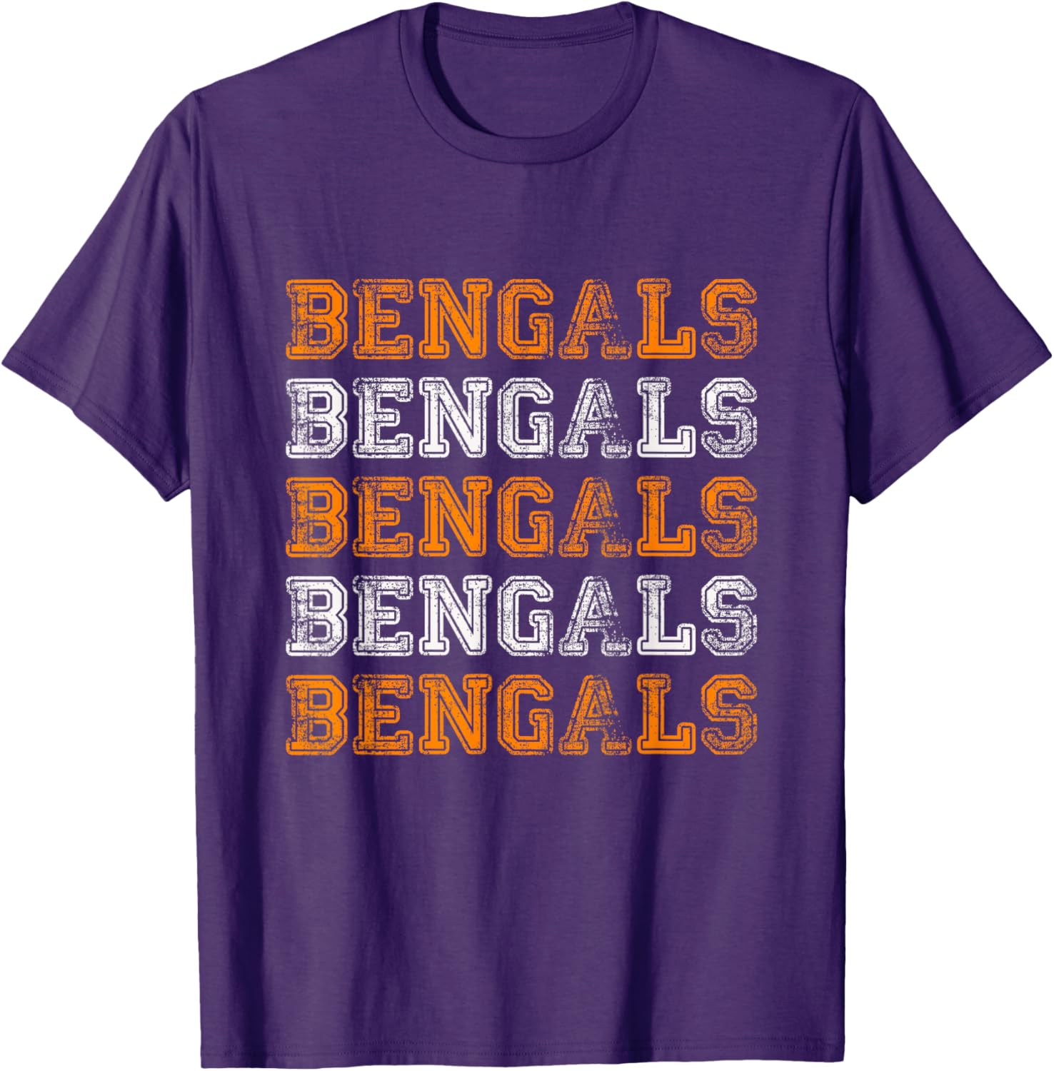 Vintage Retro Bengals T-Shirt for Trendy Sports Fans and Style Enthusiasts - 14