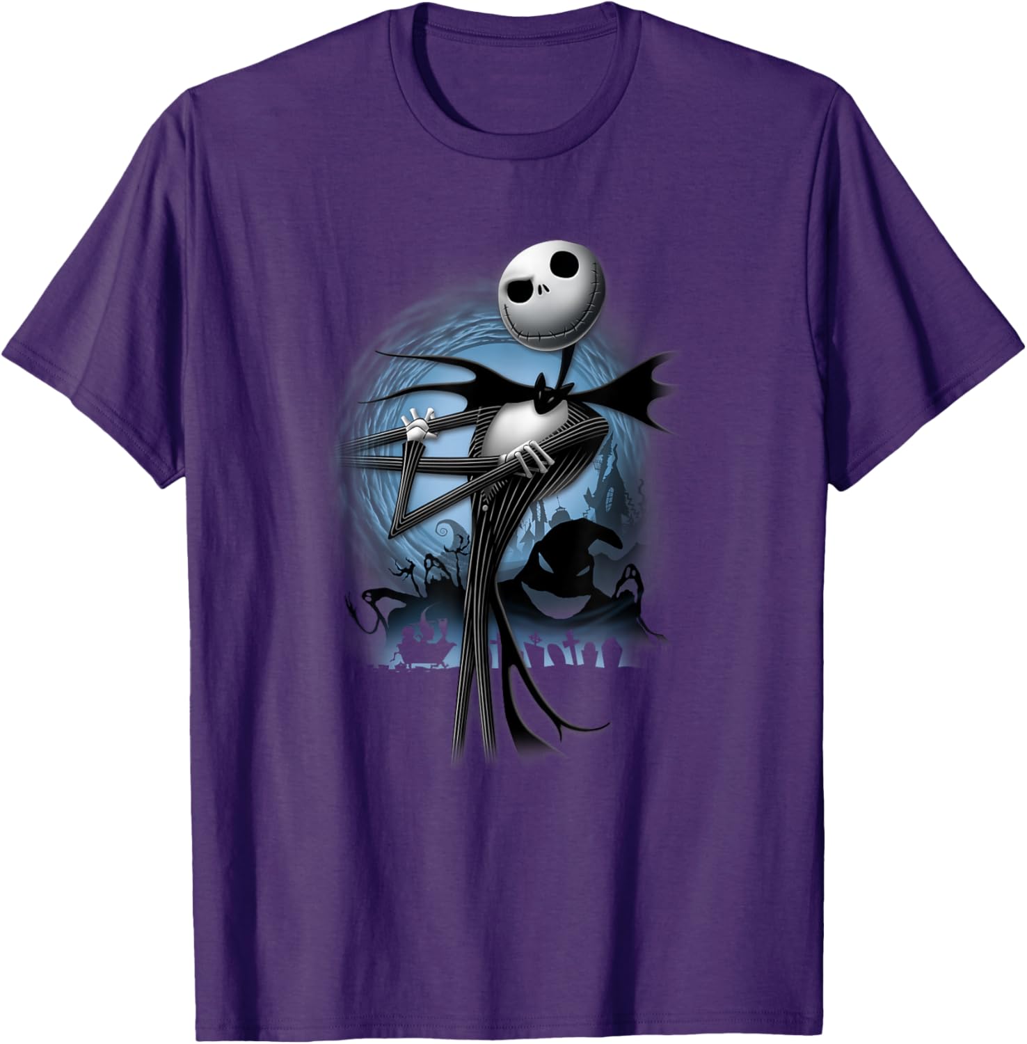 Disney Nightmare Before Christmas Jack Skellington Pose T-Shirt for Fans - 3