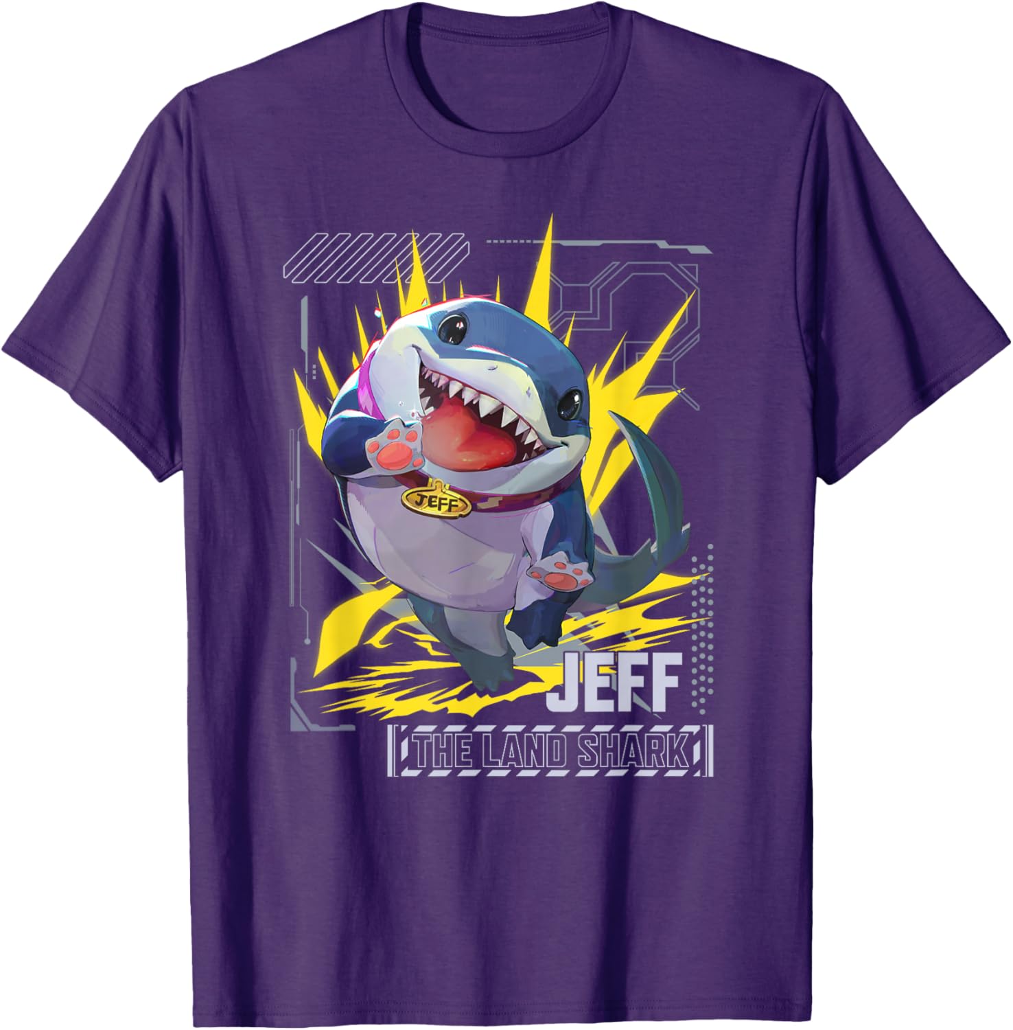 Marvel Rivals Jeff the Land Shark T-Shirt for Superhero Gamers - 9