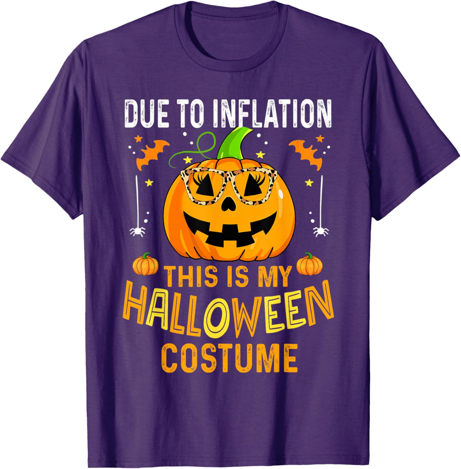 Funny Pumpkin Halloween T-Shirt for Men and Women - Spooky 2025 Costume - 6