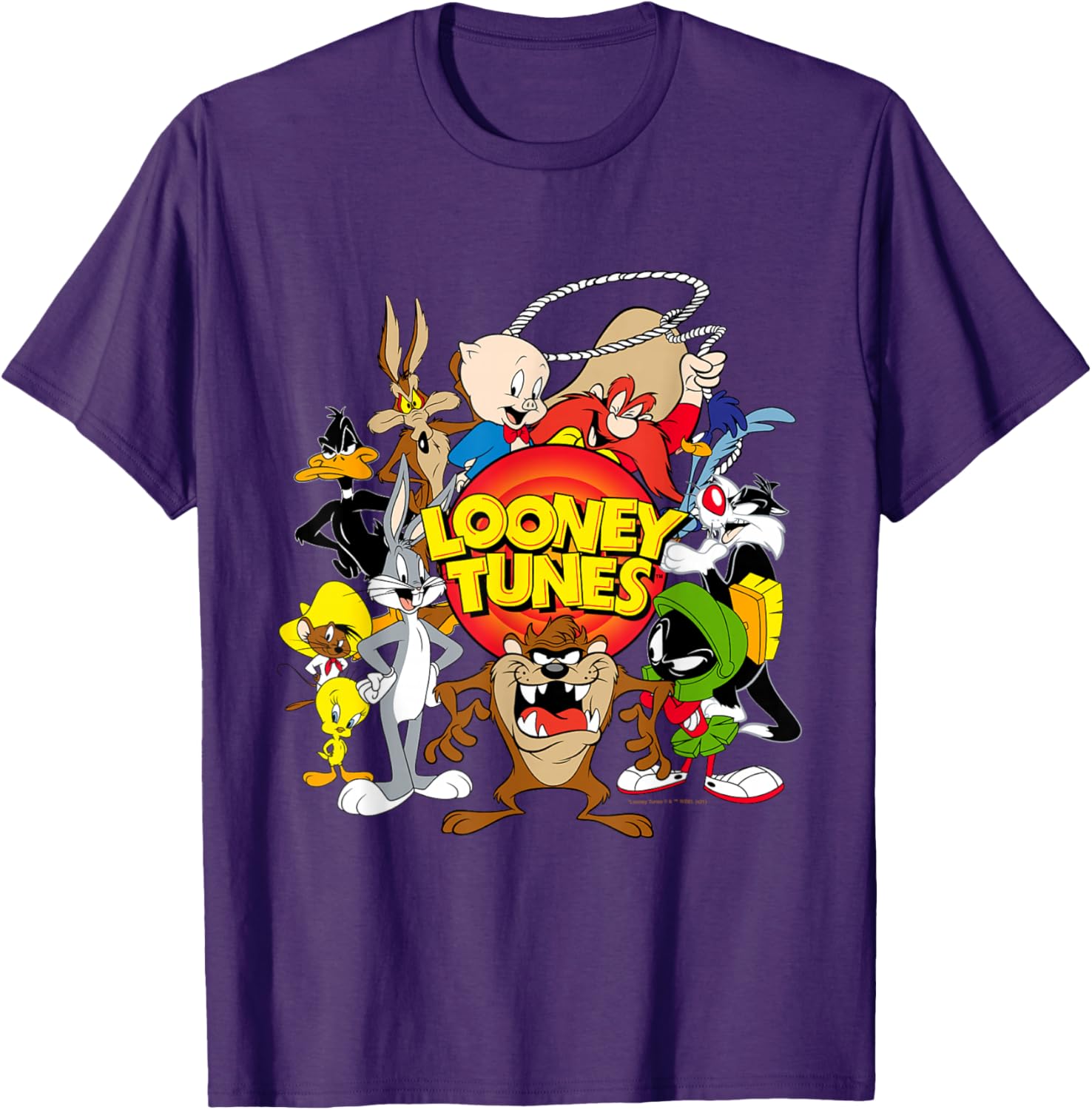 Looney Tunes Character Group T-Shirt for Fun Cartoon Lovers - 1