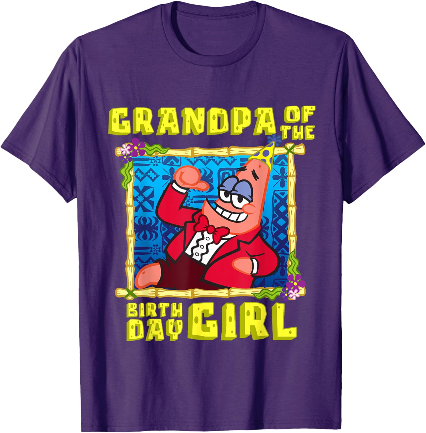Mademark SpongeBob SquarePants Grandpa Pop T-Shirt for Birthday Girls - 13