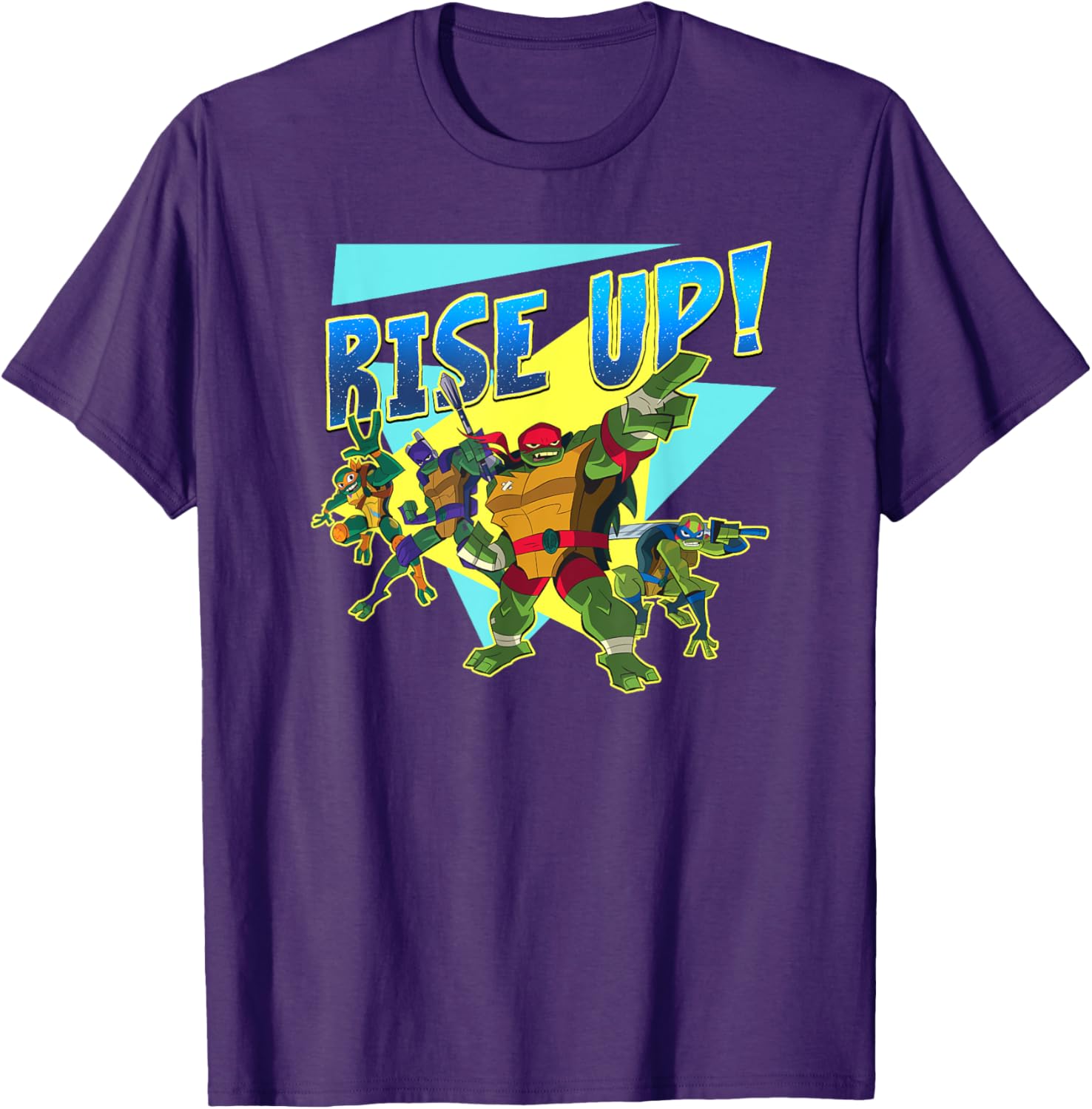 Mademark TMNT Rise Up T-Shirt for Fans of Teenage Mutant Ninja Turtles - 15