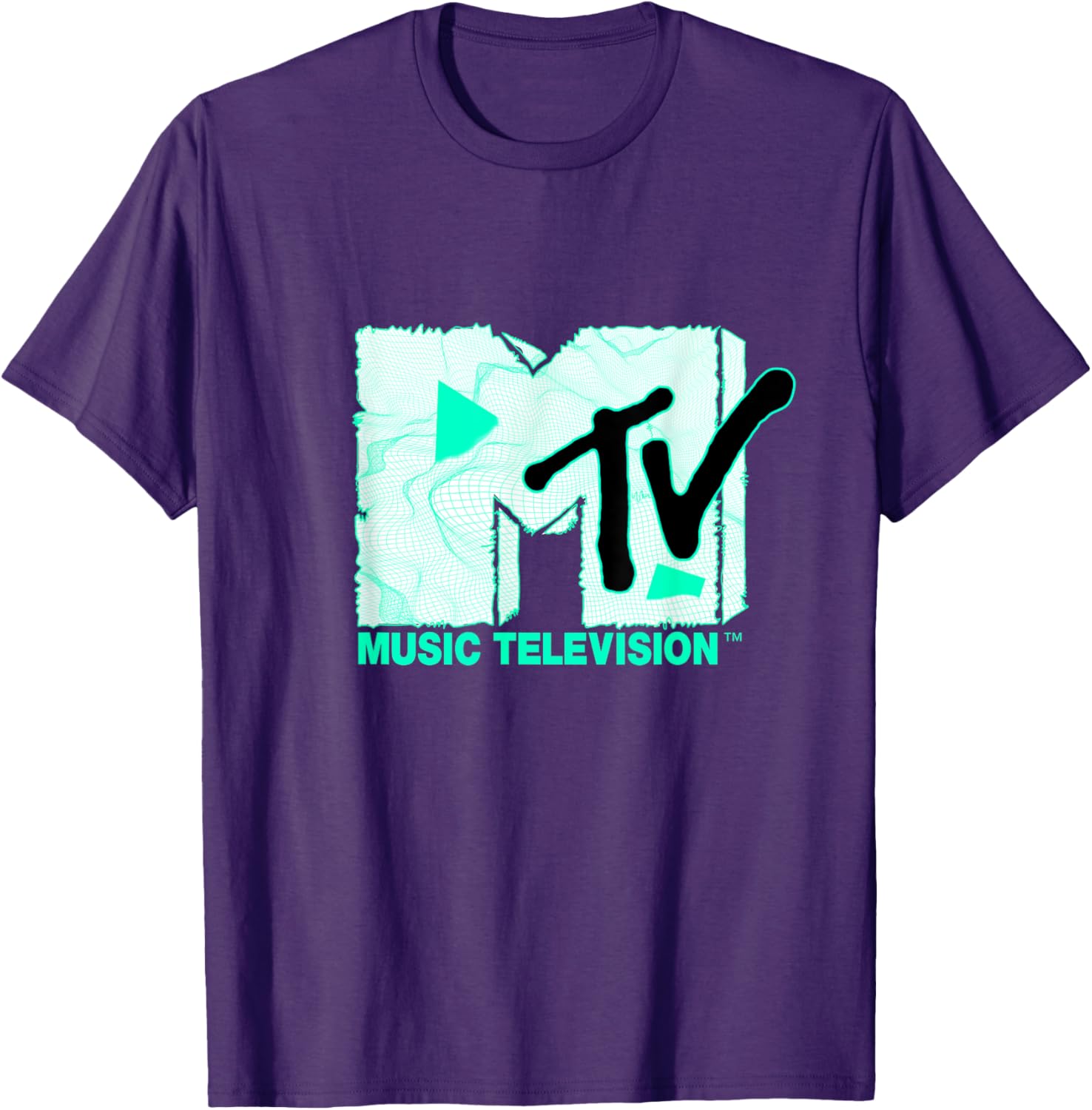 Mademark x MTV Green Vector Logo T-Shirt - Stylish Landscape Tee - 8
