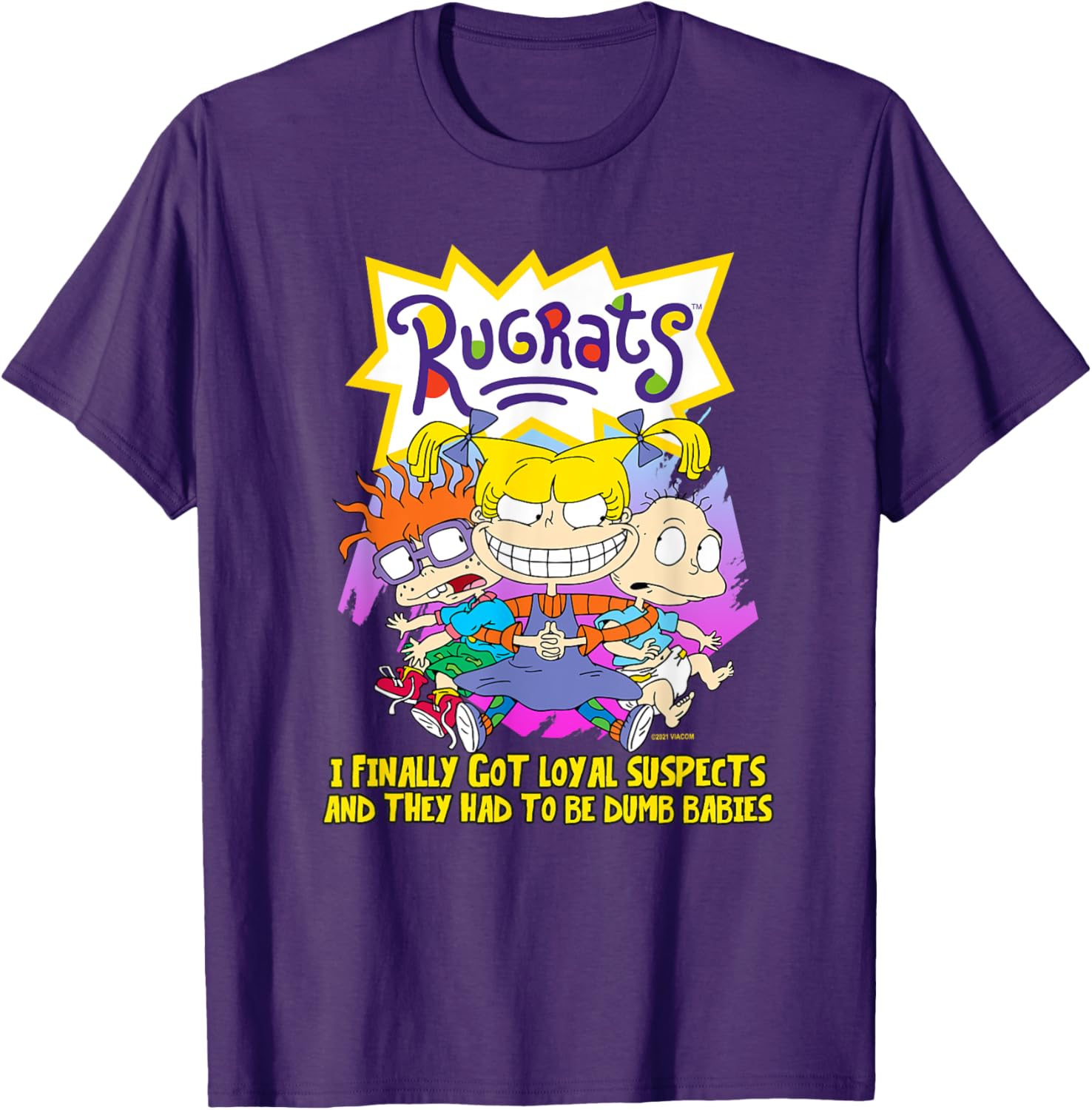 Mademark x Rugrats Angelica Loyal Suspects T-Shirt for Kids and Adults - 3