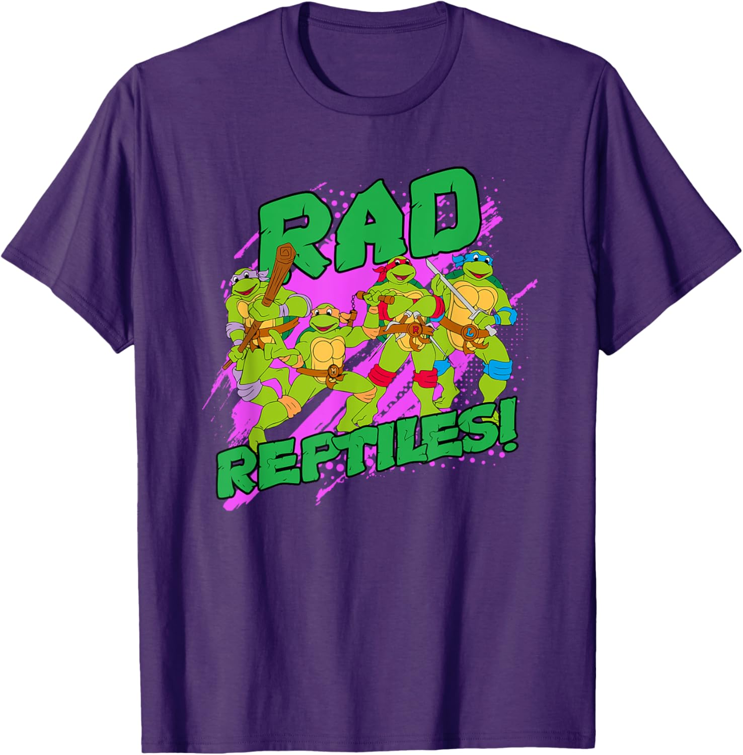 Mademark Teenage Mutant Ninja Turtles Rad Reptiles T-Shirt for Fans - 3