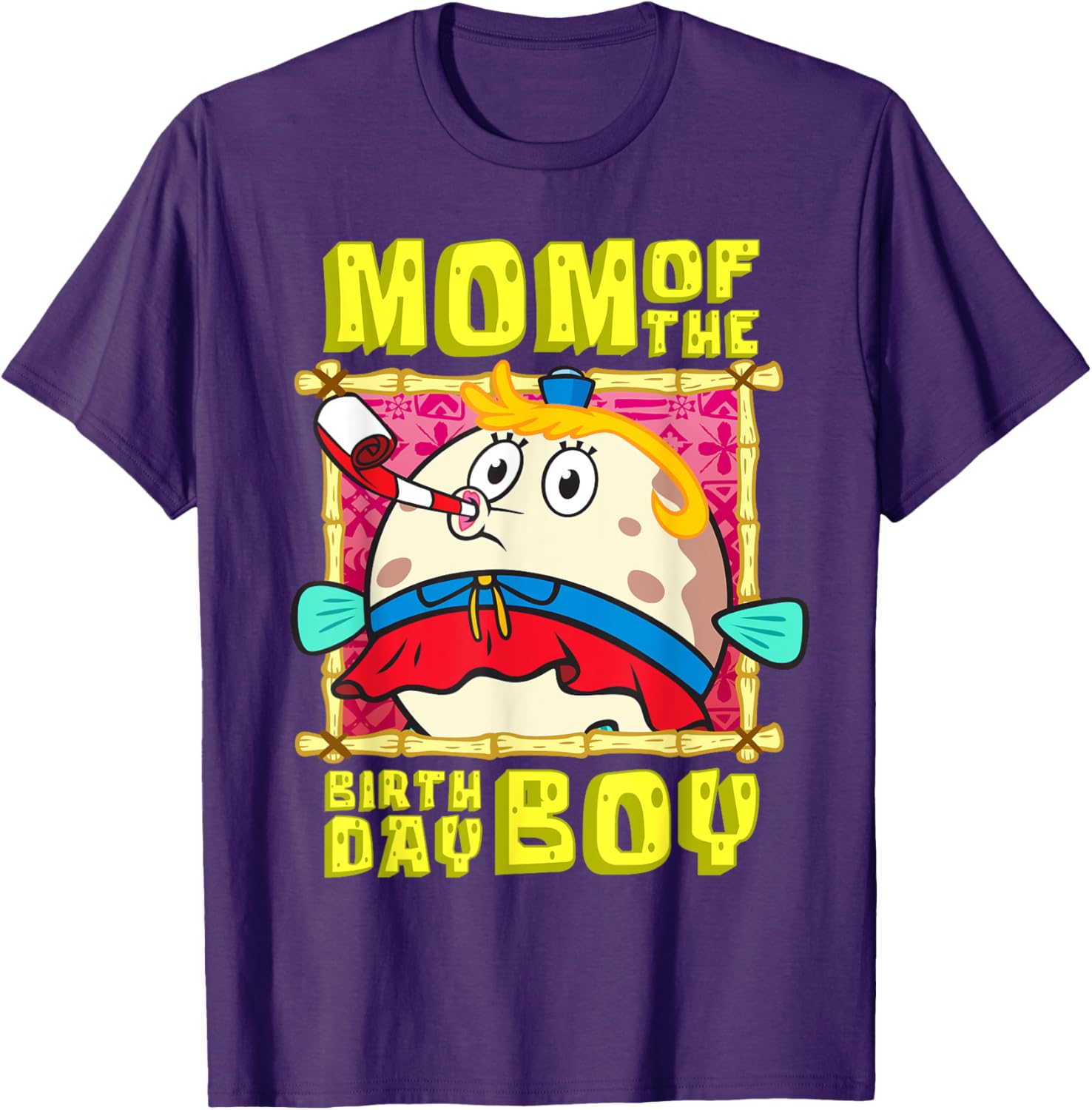 Mademark x SpongeBob SquarePants Mrs Puff Birthday Mom T-Shirt Gift - 14