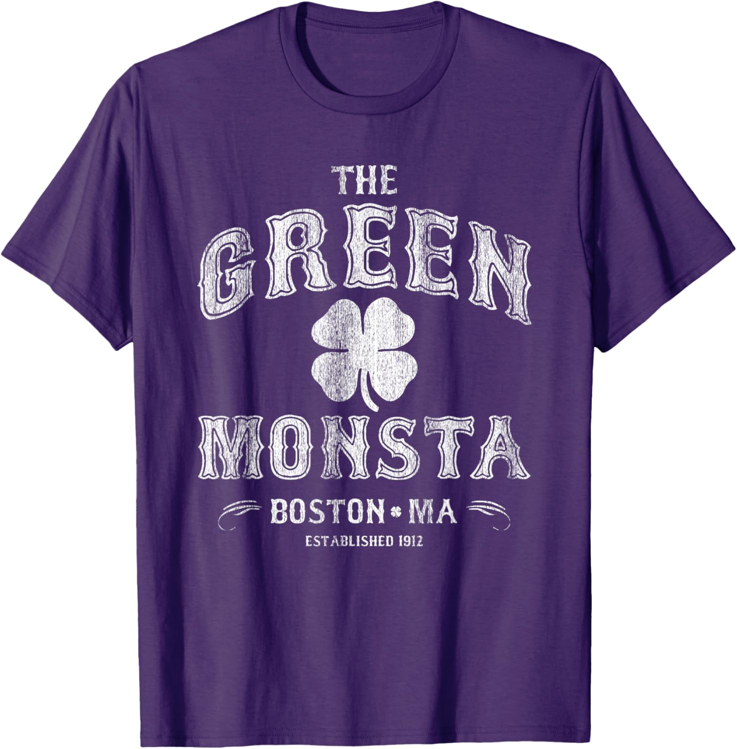 The Green Monsta Boston T-Shirt Perfect for Game Day or St. Patrick's Day - 17
