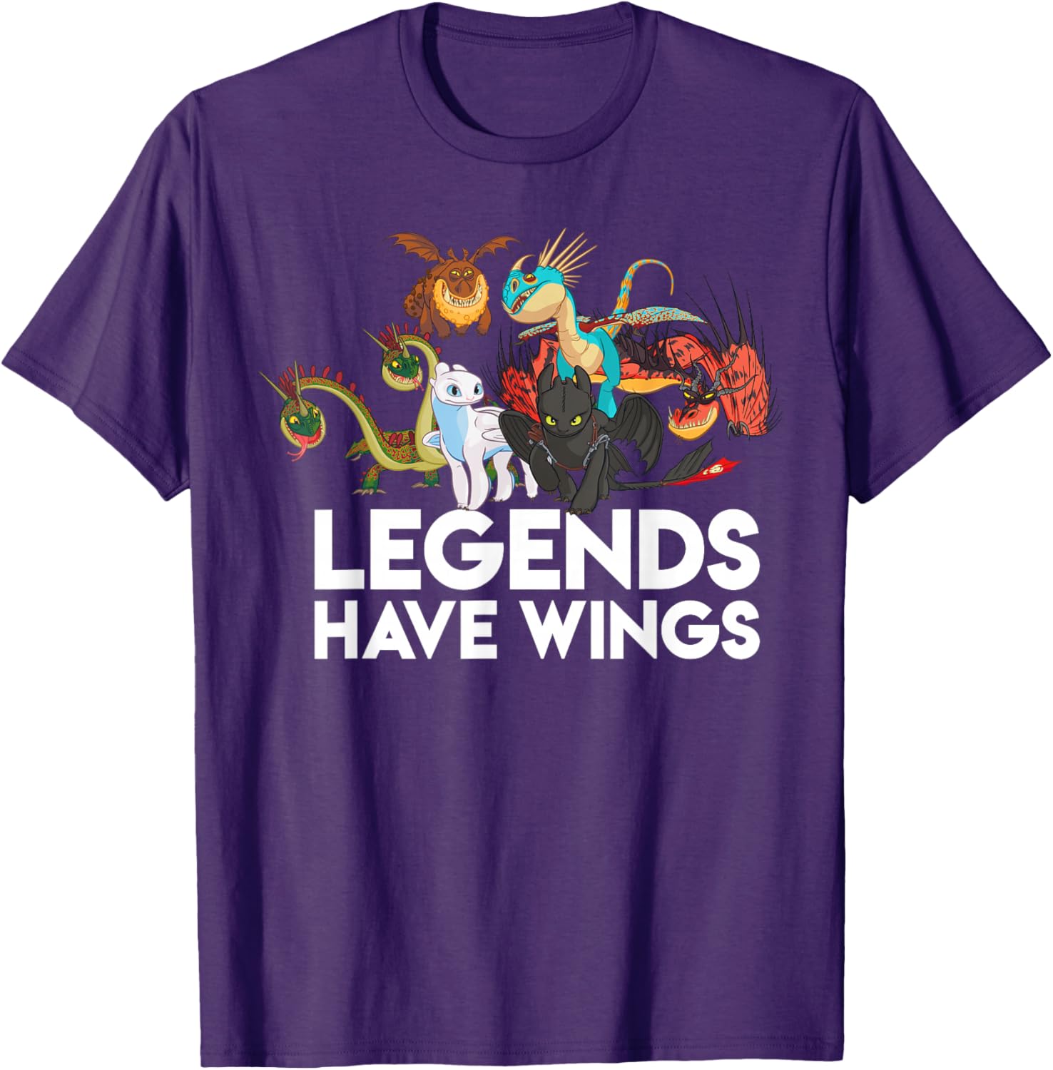 How To Train Your Dragon 3 T-Shirt with Hidden World Legends Design - 3