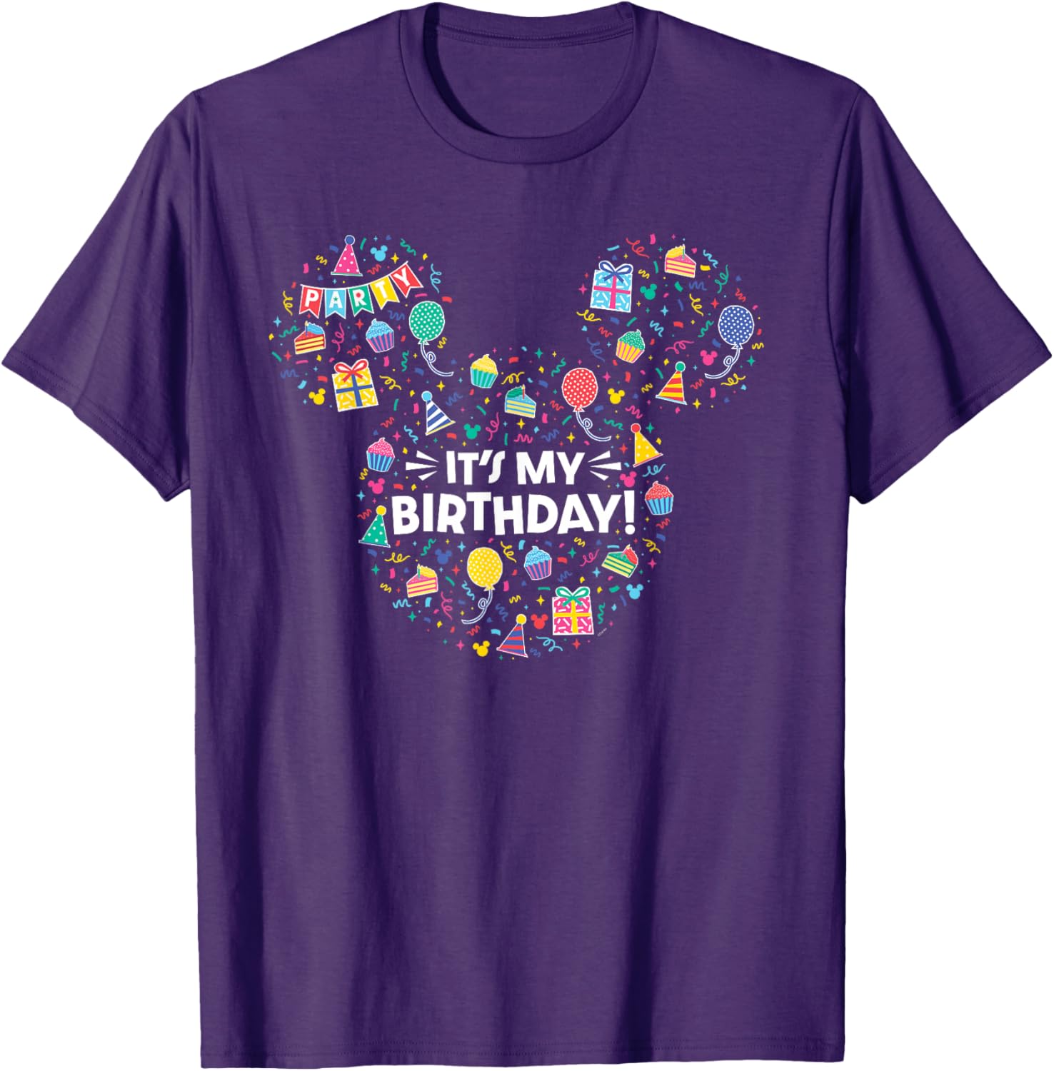 Mickey Mouse Birthday T-Shirt with Iconic Ears for Fun Celebrations - 7
