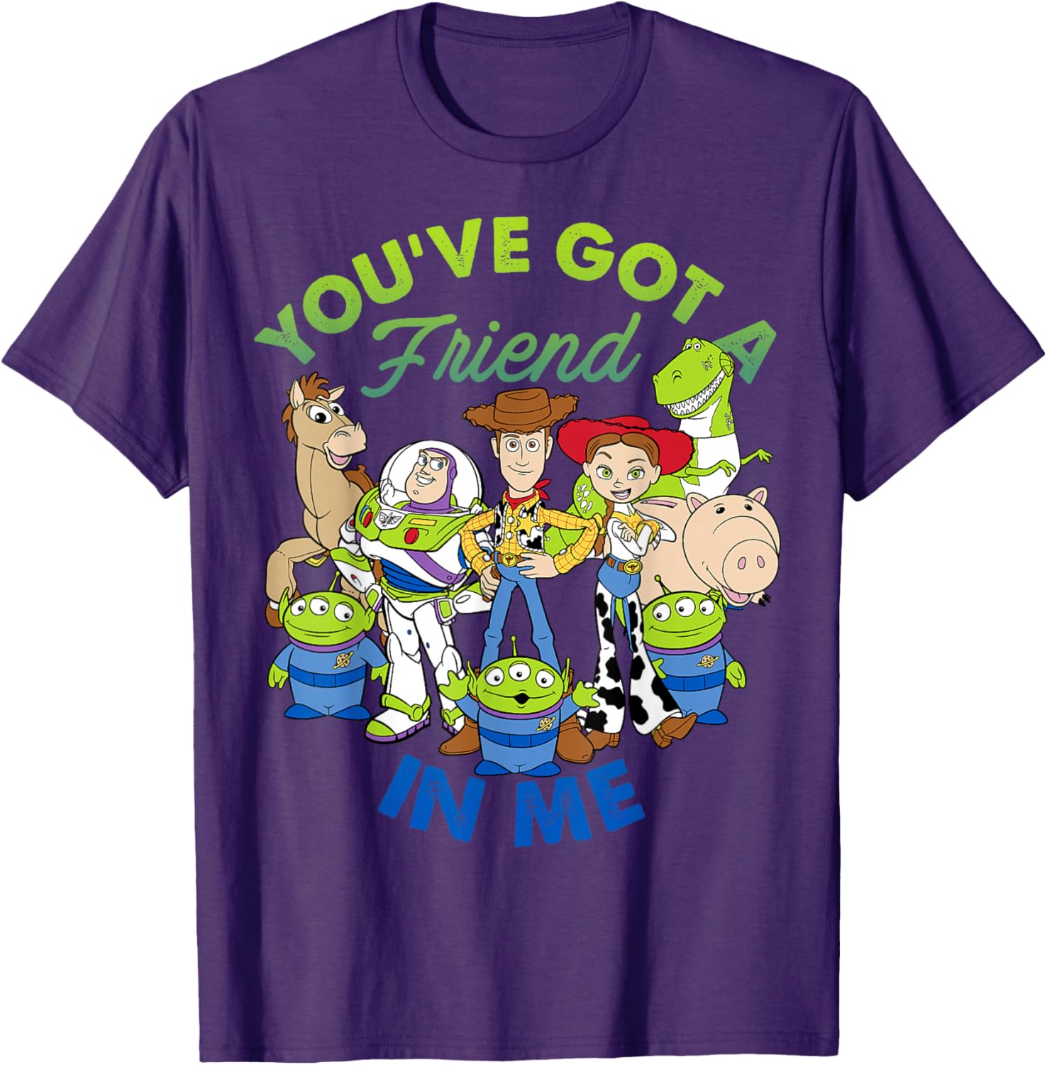 Disney Pixar Toy Story Graphic T-Shirt Featuring Favorite Characters - 11