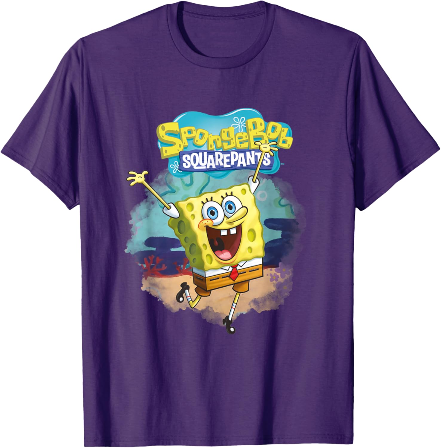 Mademark SpongeBob SquarePants Dancing in the Ocean T-Shirt for Kids - 6