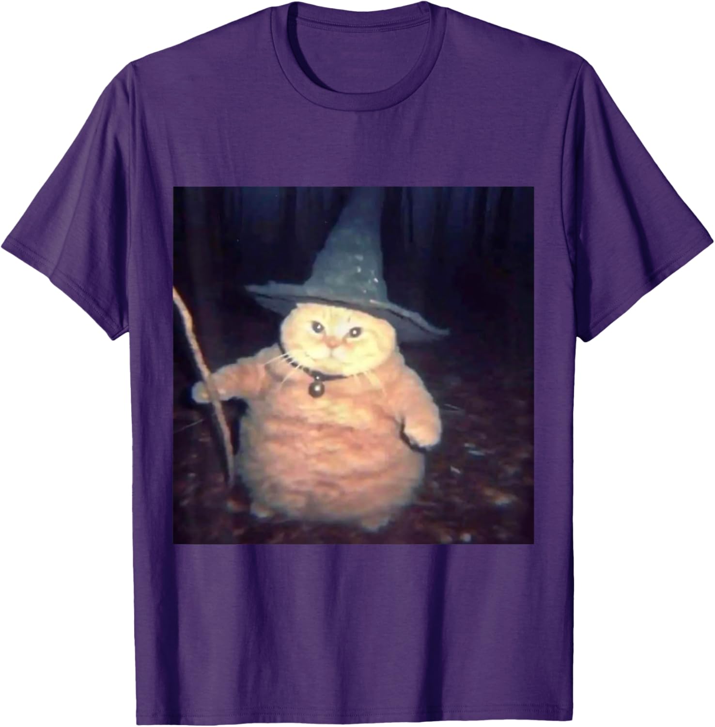 Funny Wizard Cat Halloween T-Shirt for Cat Lovers and Meme Fans - 9