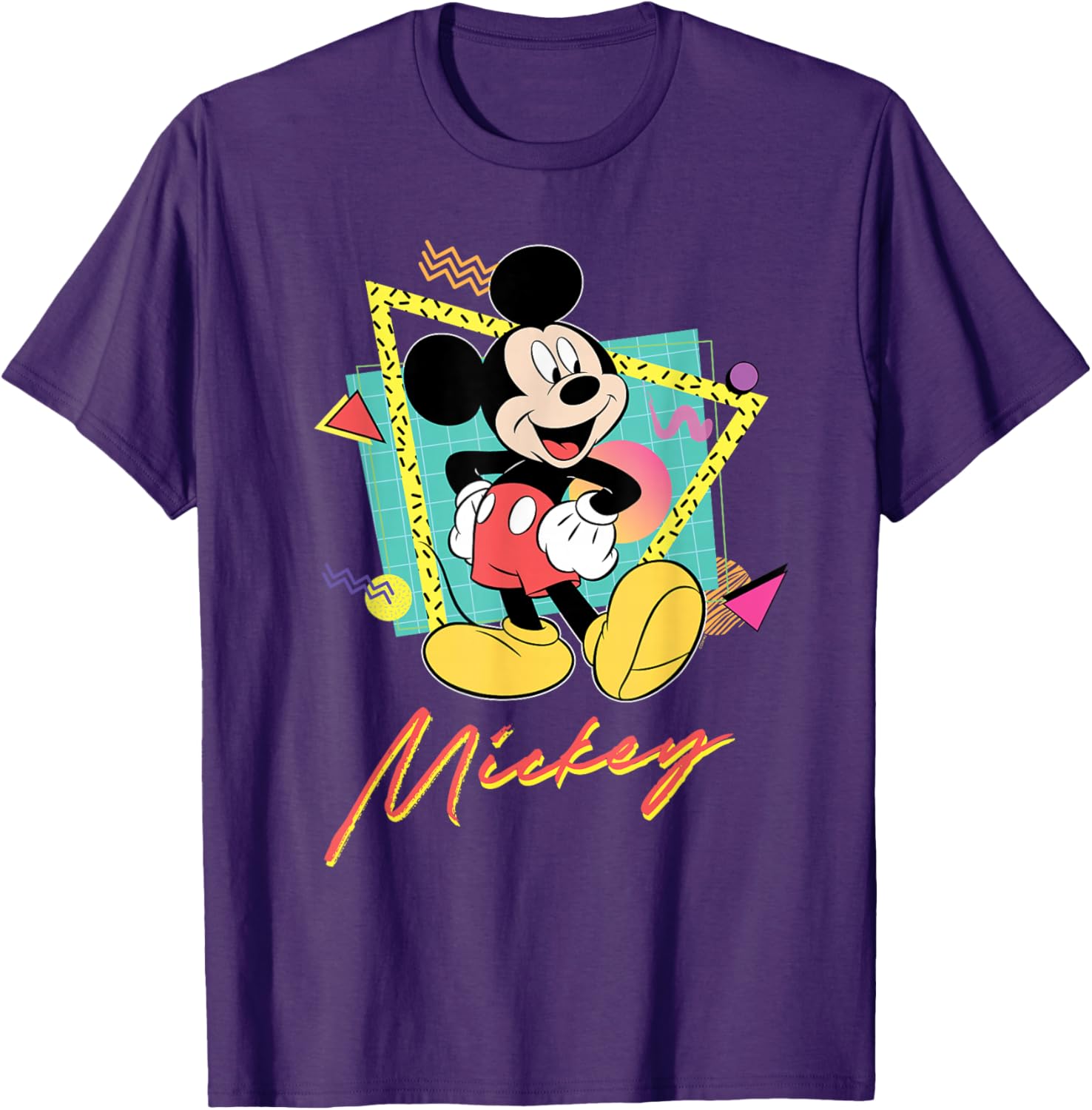 Disney Mickey Mouse Retro 90s Couples Matching Valentine's T-Shirt - 13